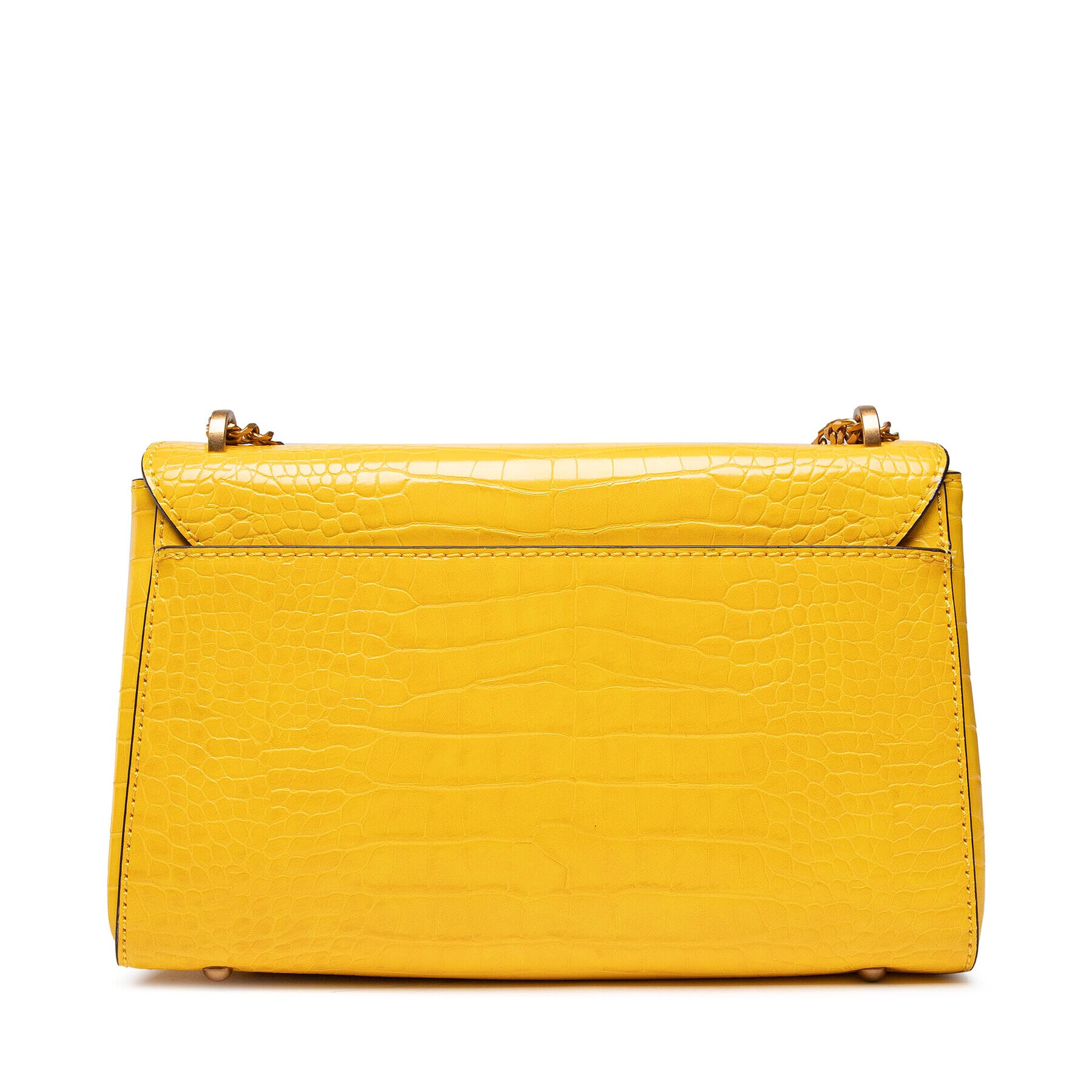 Guess Дамска чанта Katey Croc (CB) HWCB84 94190 Жълт - Pepit.bg