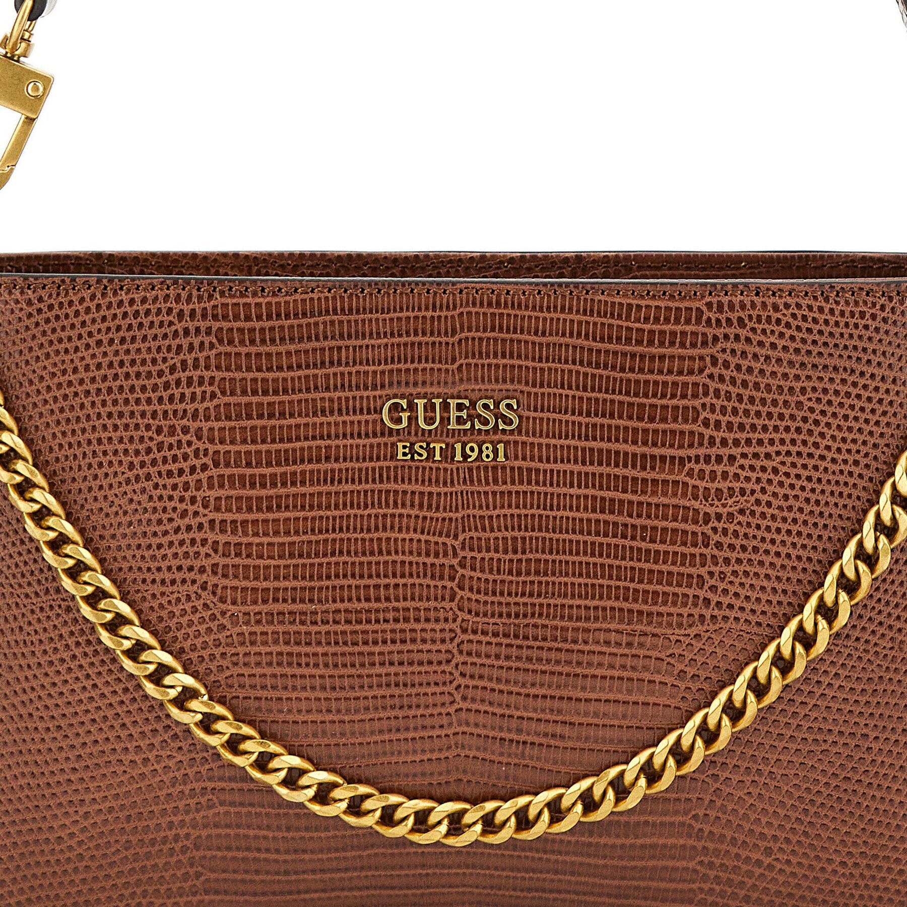 Guess Дамска чанта Katey (KA) Mini Bags HWKA78 70720 Кафяв - Pepit.bg