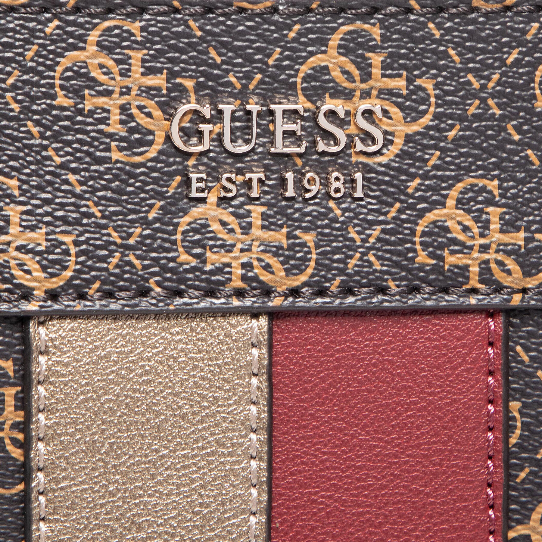 Guess Дамска чанта Katey (Sg) HWSG78 70230 Кафяв - Pepit.bg