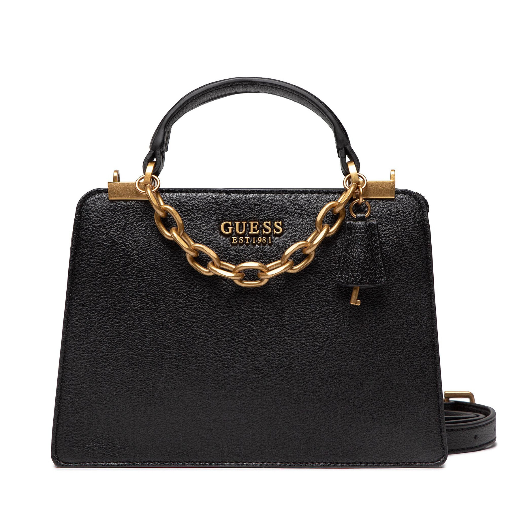 Guess Дамска чанта Kristle Mini HWVB85 48760 Черен - Pepit.bg
