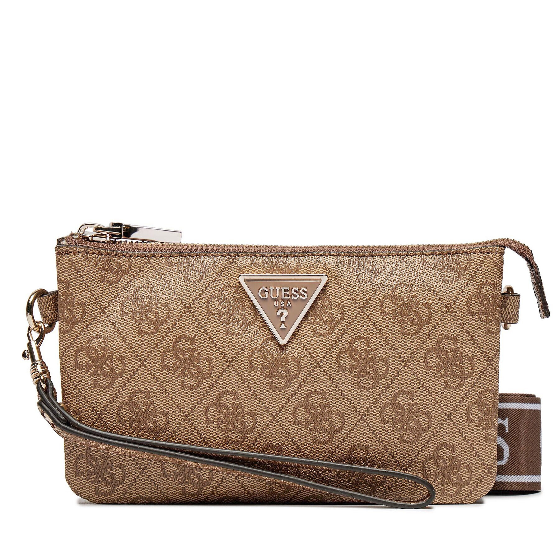 Guess Дамска чанта Latona (SG) Mini-Bags HWSG92 11720 Кафяв - Pepit.bg