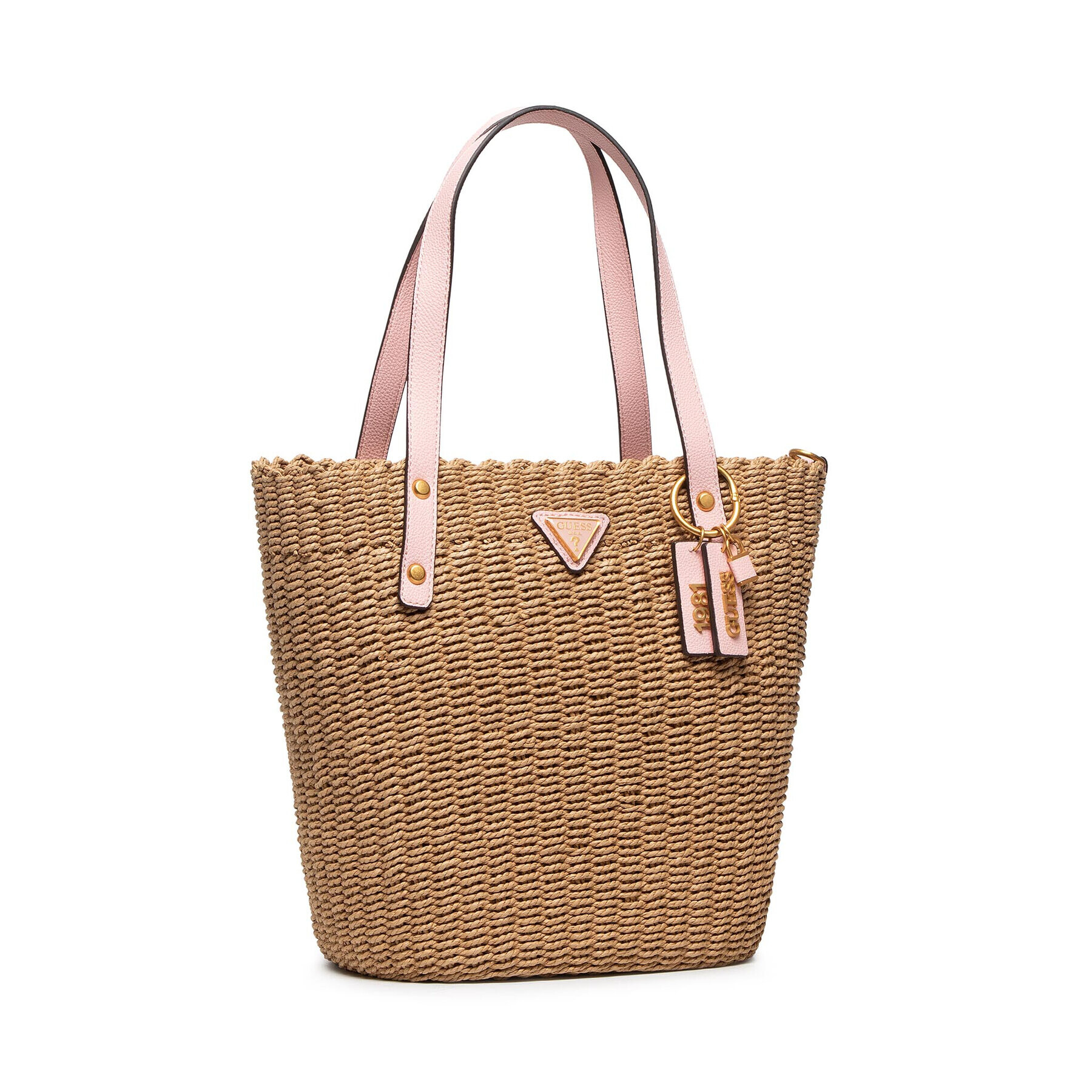 Guess Дамска чанта Lilica Shopper HWWA84 26230 Кафяв - Pepit.bg