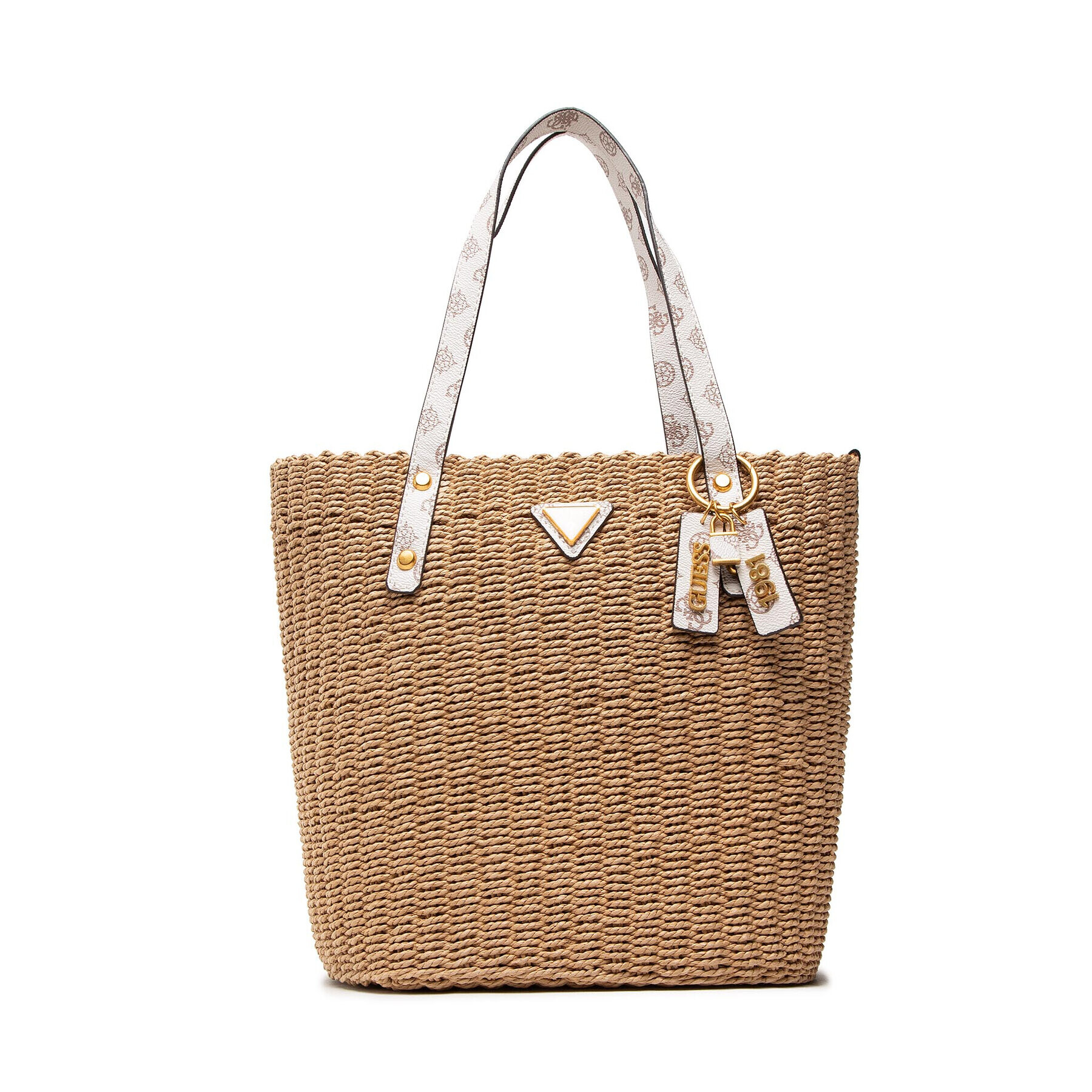 Guess Дамска чанта Lilica Shopper HWWL84 26230 Кафяв - Pepit.bg