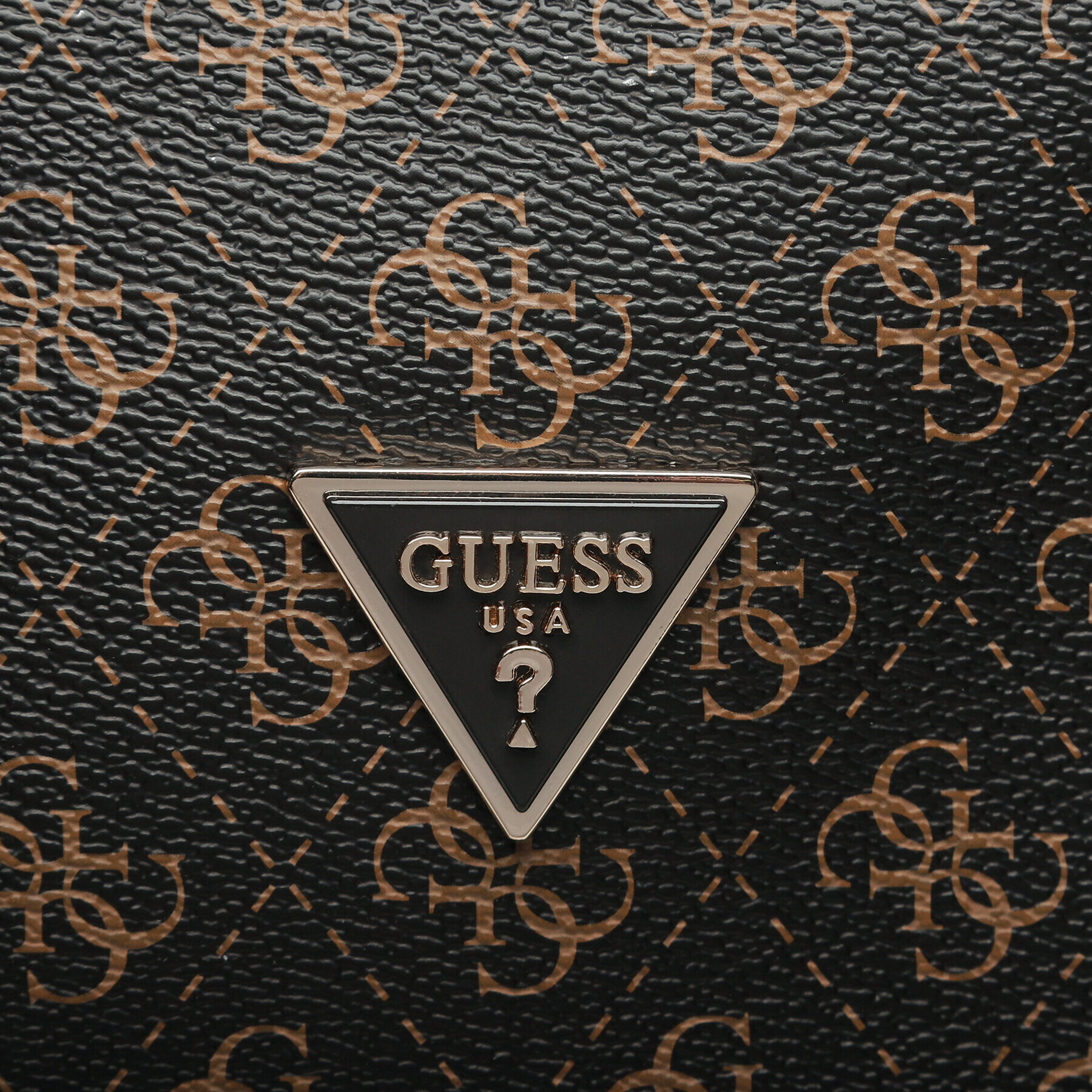 Guess Дамска чанта Meridian (QG) HWQG87 78230 Кафяв - Pepit.bg