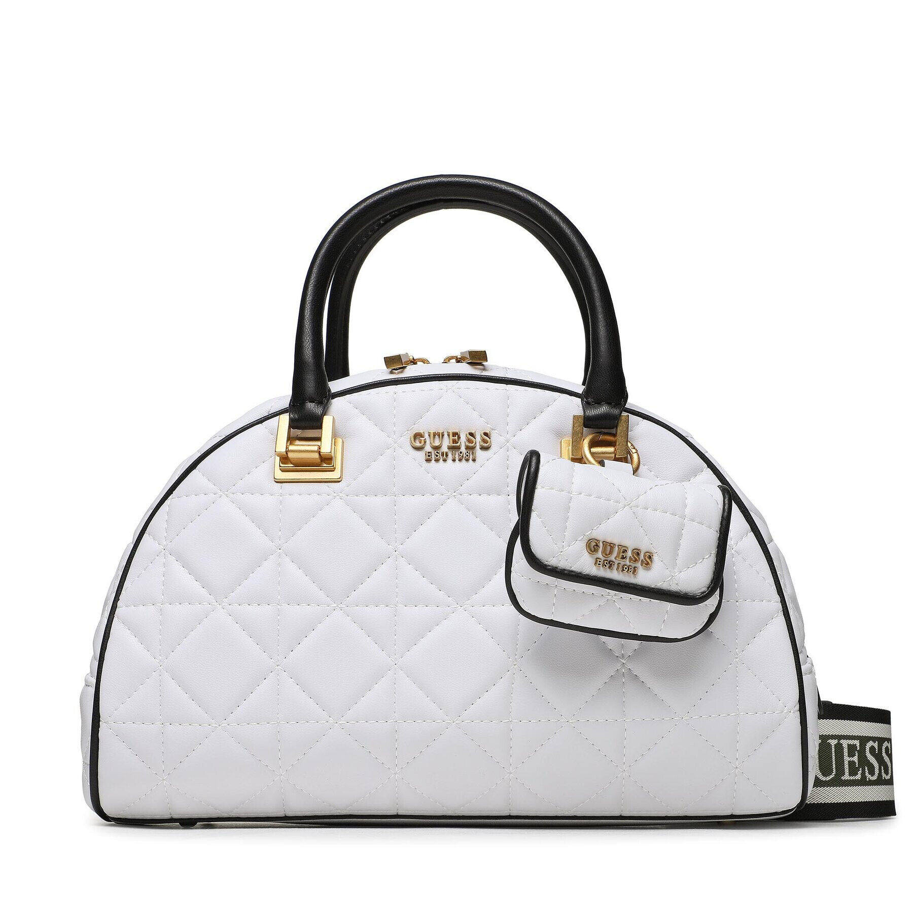 Guess Дамска чанта Mildred (QA) HWQA89 62060 Бял - Pepit.bg