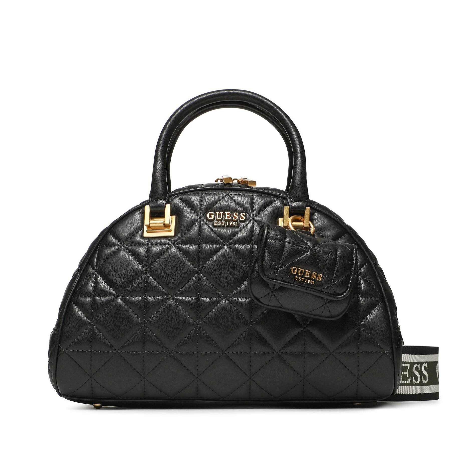Guess Дамска чанта Mildred (QA) HWQA89 62060 Черен - Pepit.bg