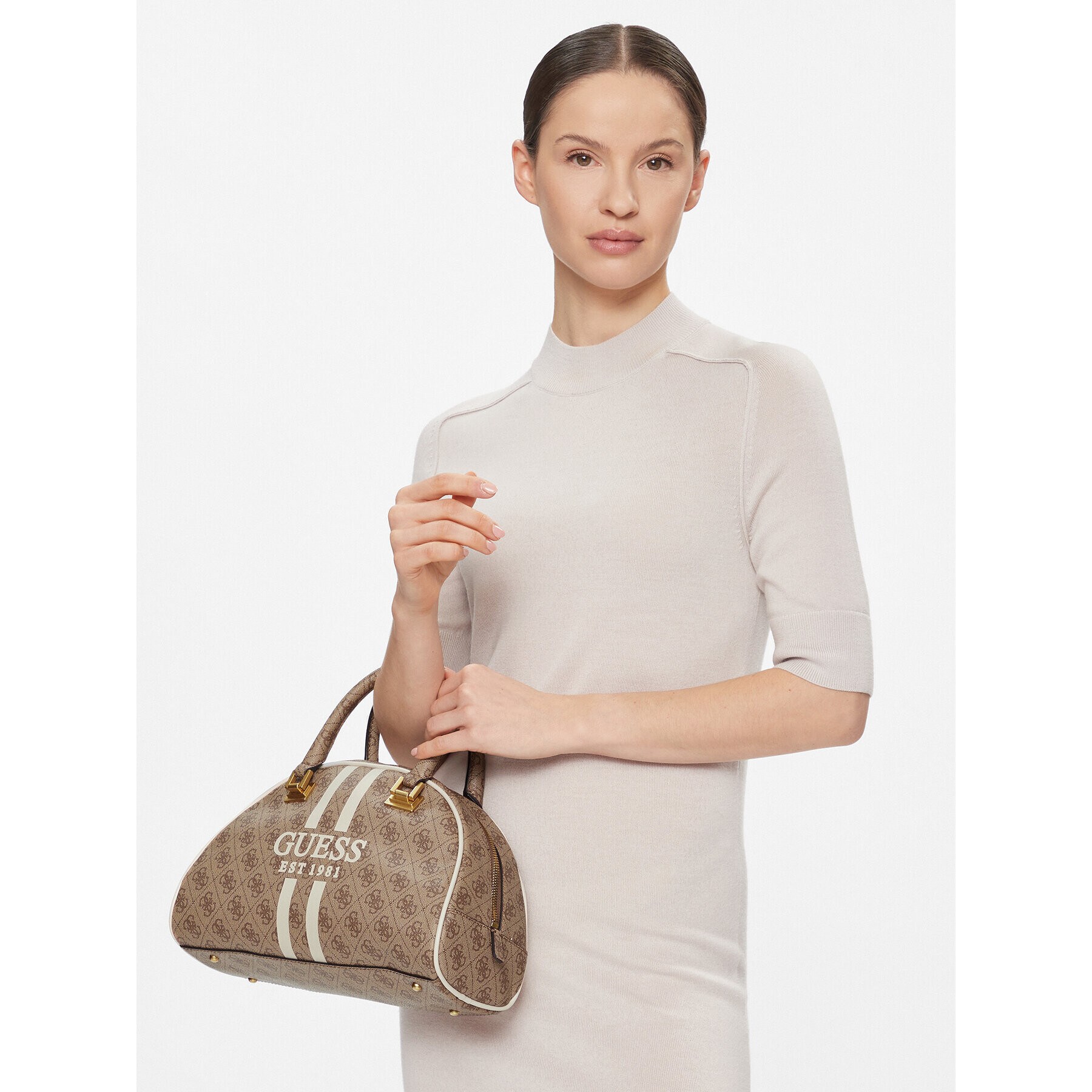 Guess Дамска чанта Mildred (SS) HWSS89 62060 Кафяв - Pepit.bg