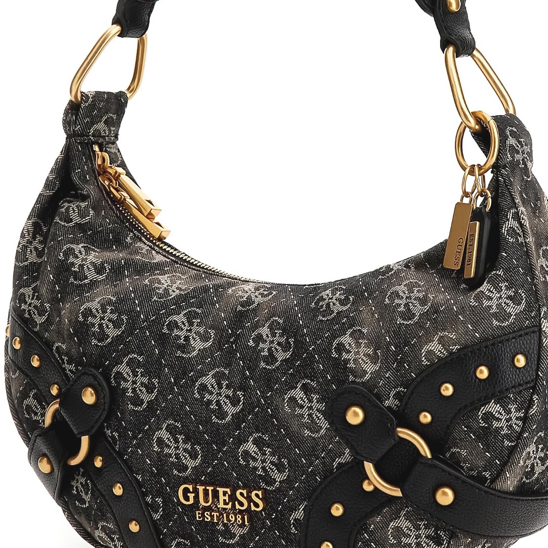 Guess Дамска чанта Natalya (DA) HWDA89 58020 Черен - Pepit.bg