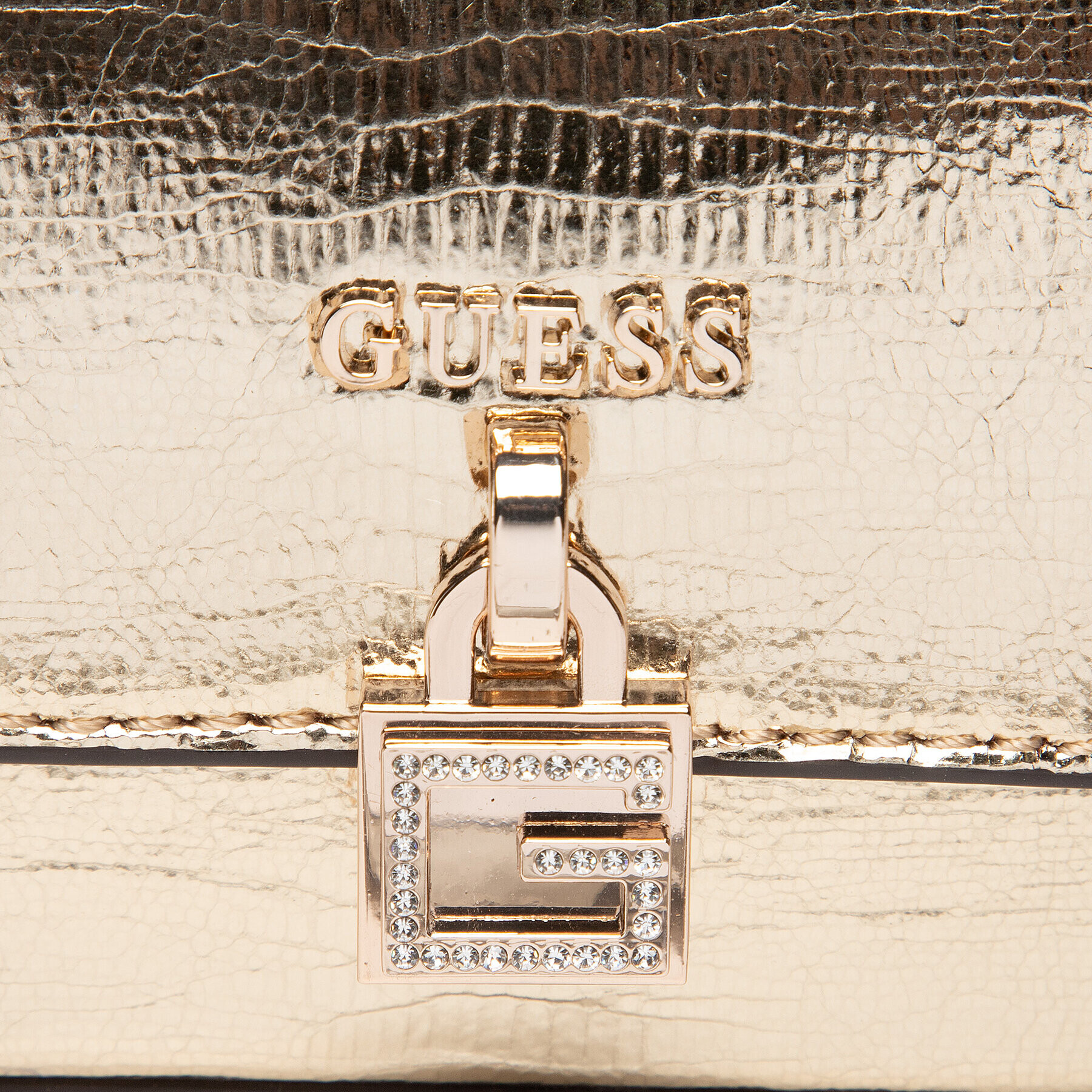 Guess Дамска чанта Night Fall (MG) Evening Bags HWMG84 85770 Златист - Pepit.bg