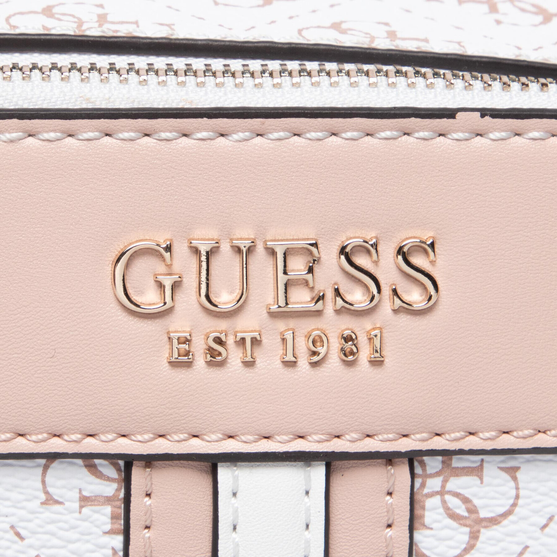 Guess Дамска чанта Noelle Crossbody Camera HWKG78 79140 Бял - Pepit.bg