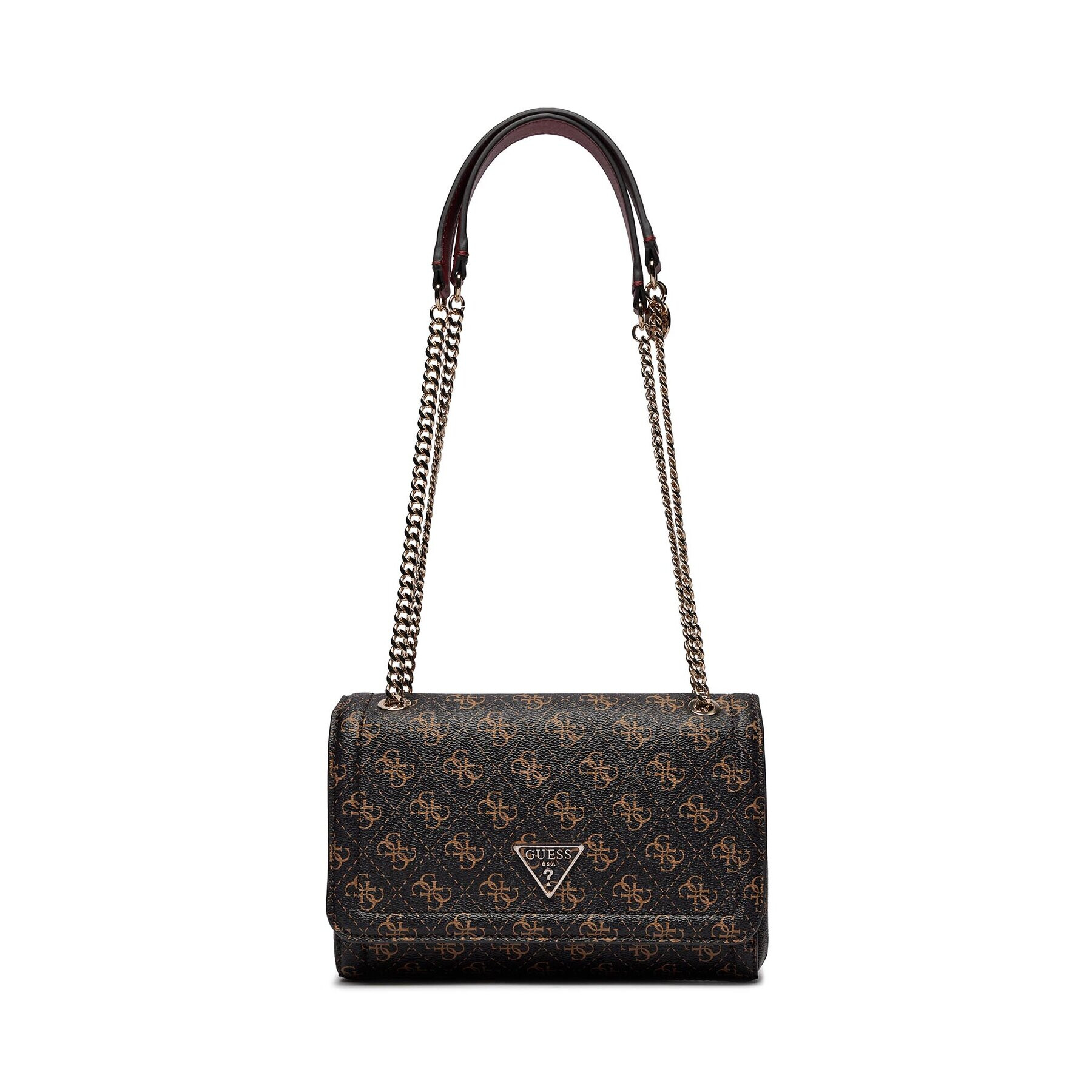 Guess Дамска чанта Noelle (QL) HWQL78 79210 Кафяв - Pepit.bg