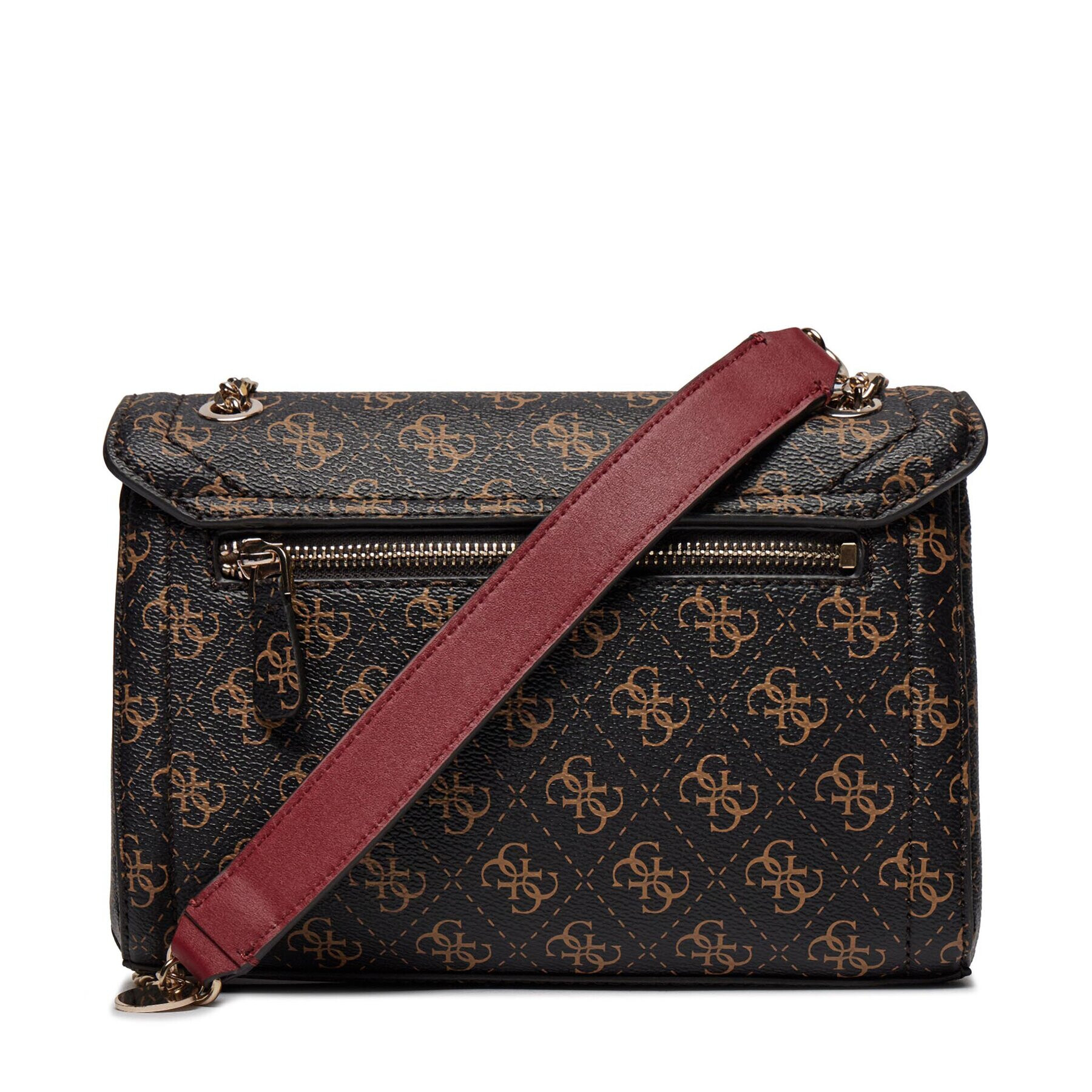 Guess Дамска чанта Noelle (QL) HWQL78 79210 Кафяв - Pepit.bg
