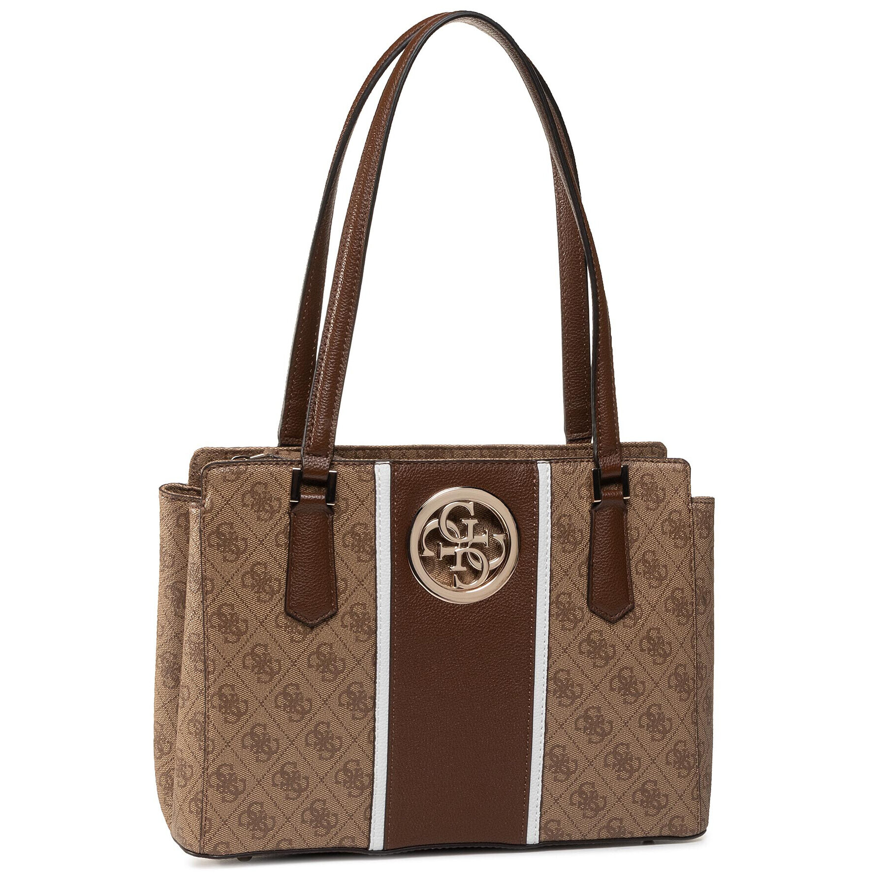 Guess Дамска чанта Open Road (SS) HWSS71 86100 Кафяв - Pepit.bg