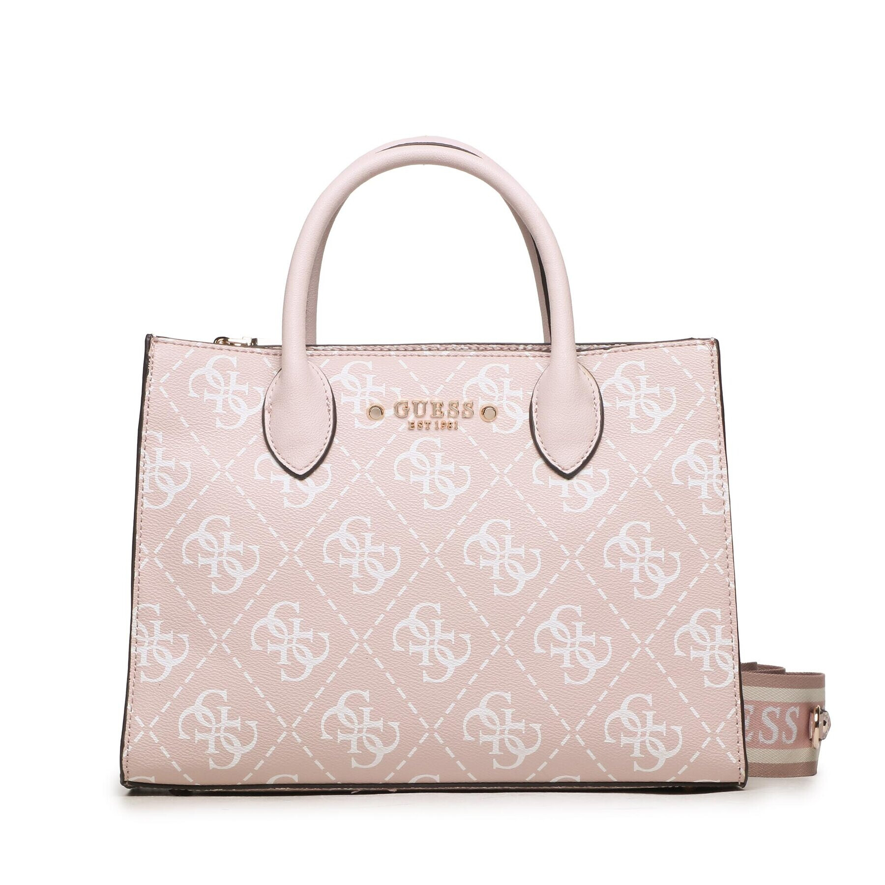 Guess Дамска чанта Rea HWSG89 63060 Розов - Pepit.bg