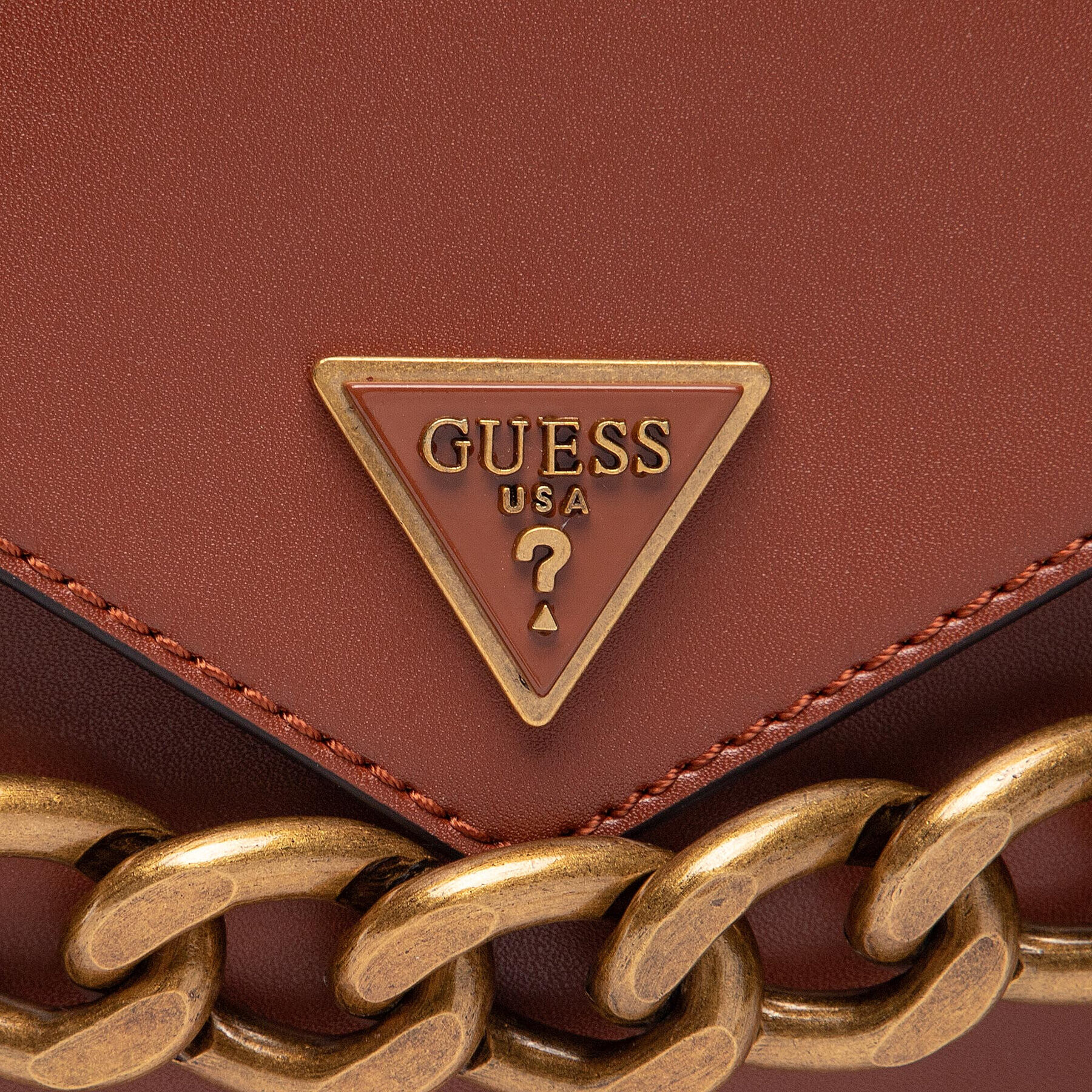 Guess Дамска чанта Retour (VB) HWVB86 64200 Кафяв - Pepit.bg