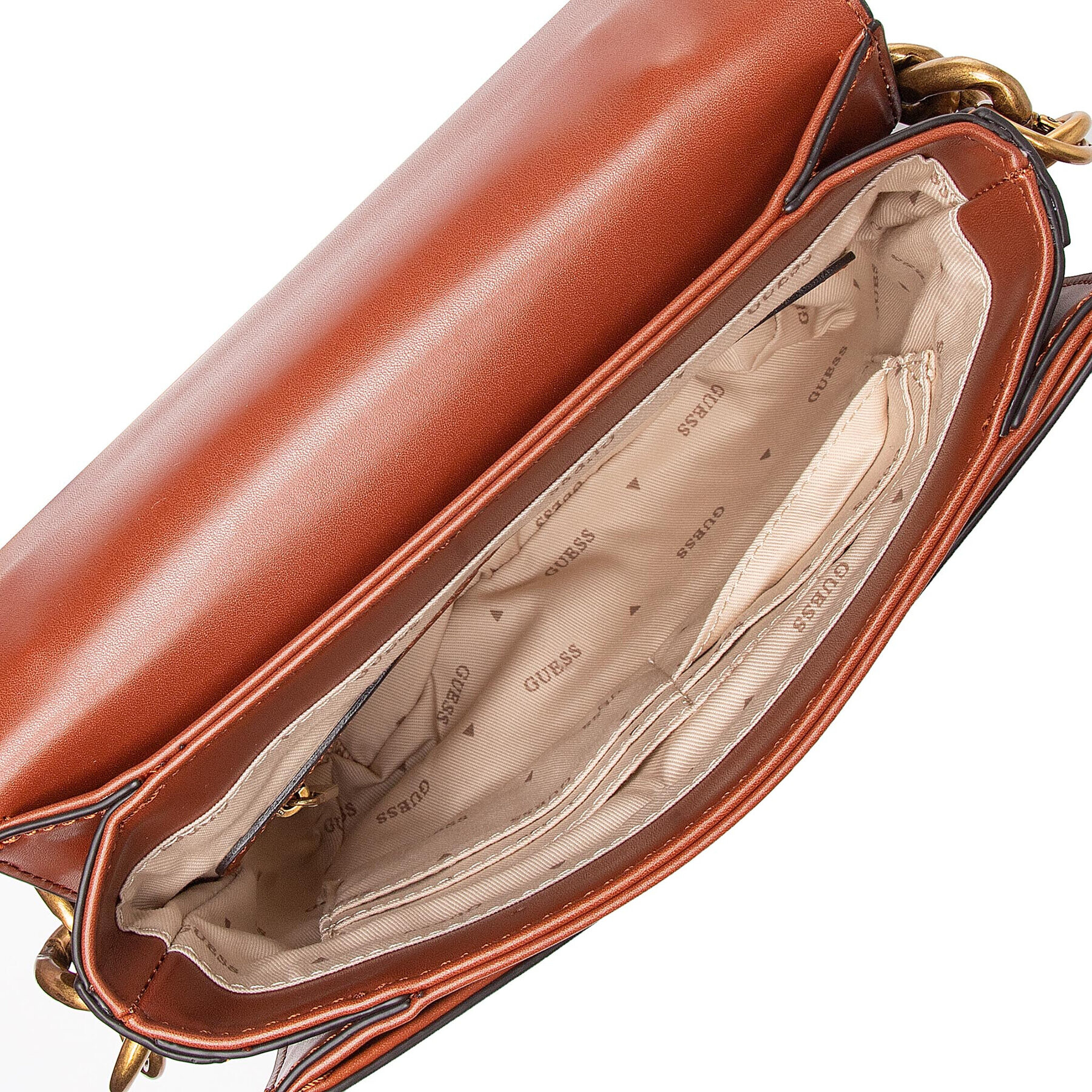 Guess Дамска чанта Retour (VB) HWVB86 64200 Кафяв - Pepit.bg