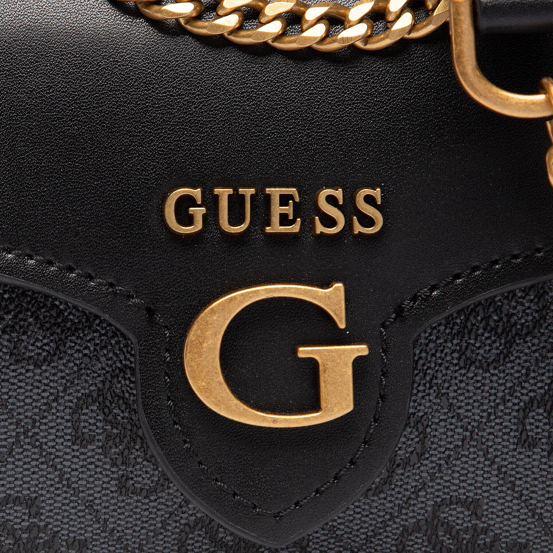 Guess Дамска чанта Rossana Mini HWSB85 51780 Сив - Pepit.bg