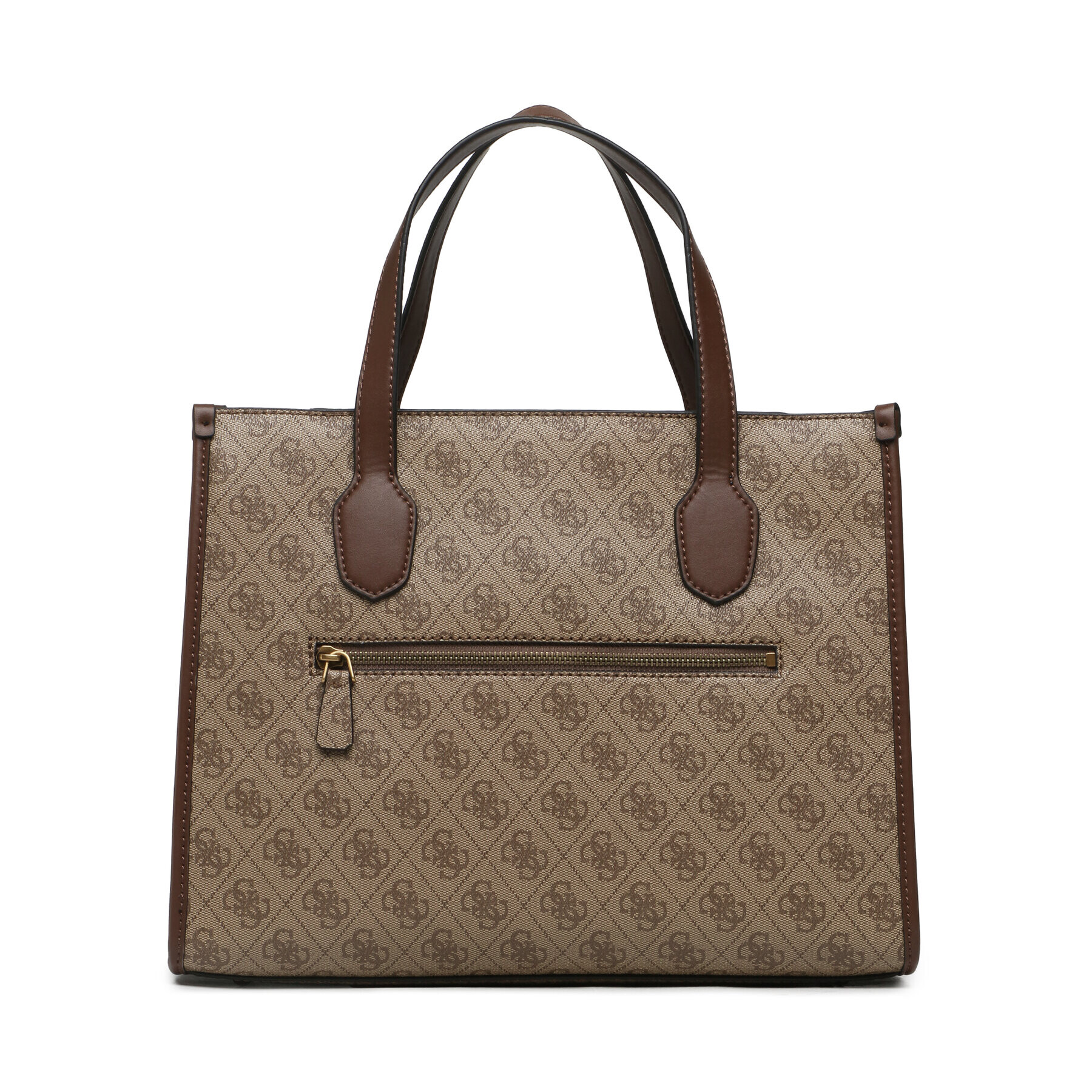 Guess Дамска чанта Silvana (SB) HWSB86 65220 Кафяв - Pepit.bg