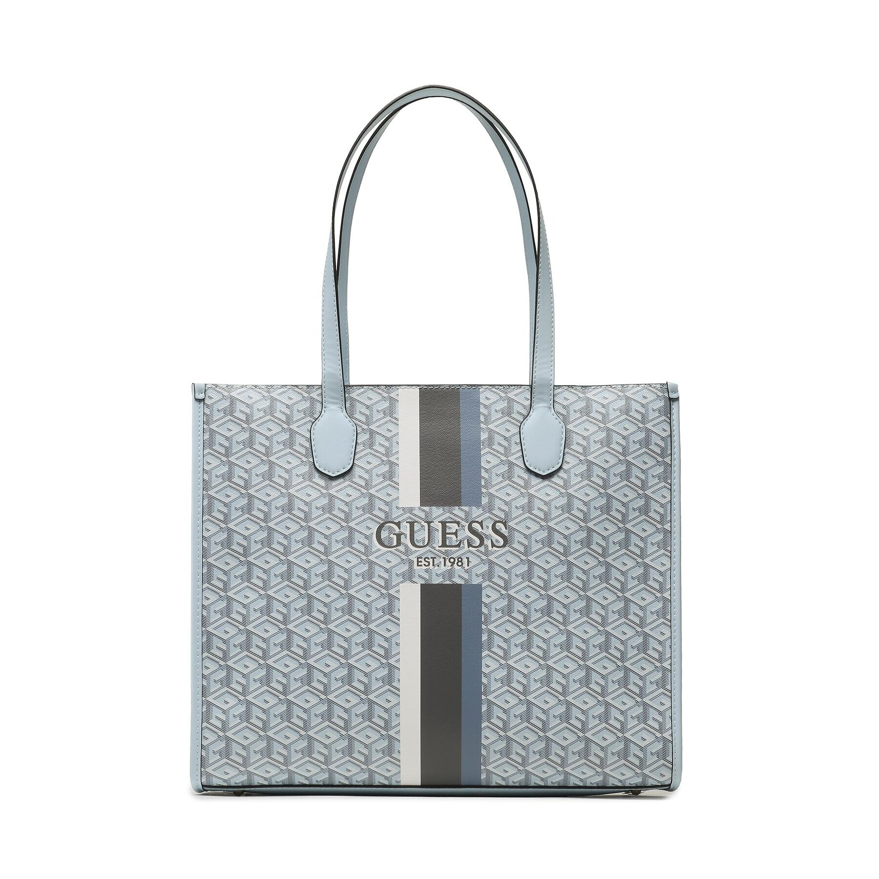 Guess Дамска чанта Silvana (SC) HWSC86 65240 Син - Pepit.bg