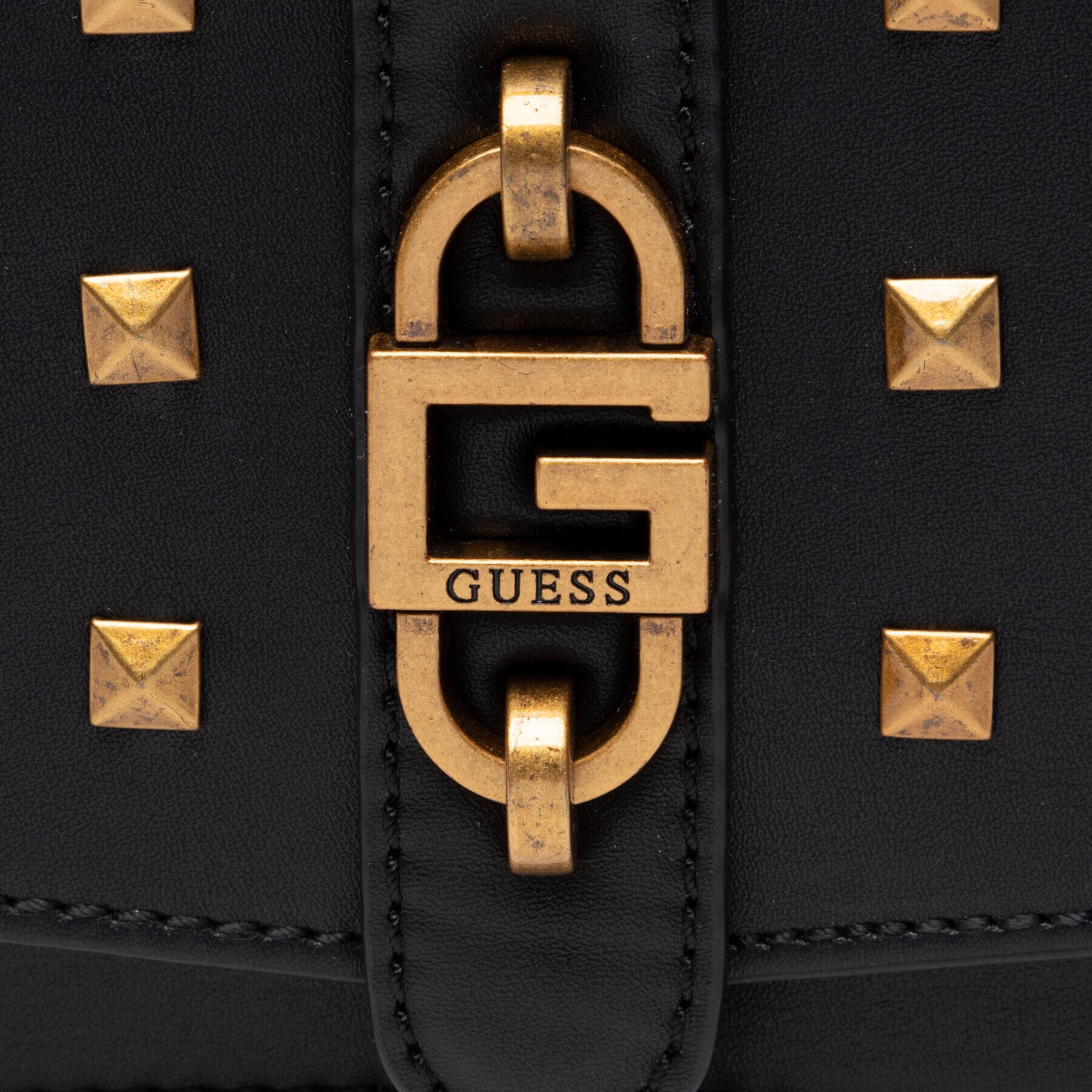 Guess Дамска чанта Square G Lux (VB) HWVB86 67210 Черен - Pepit.bg