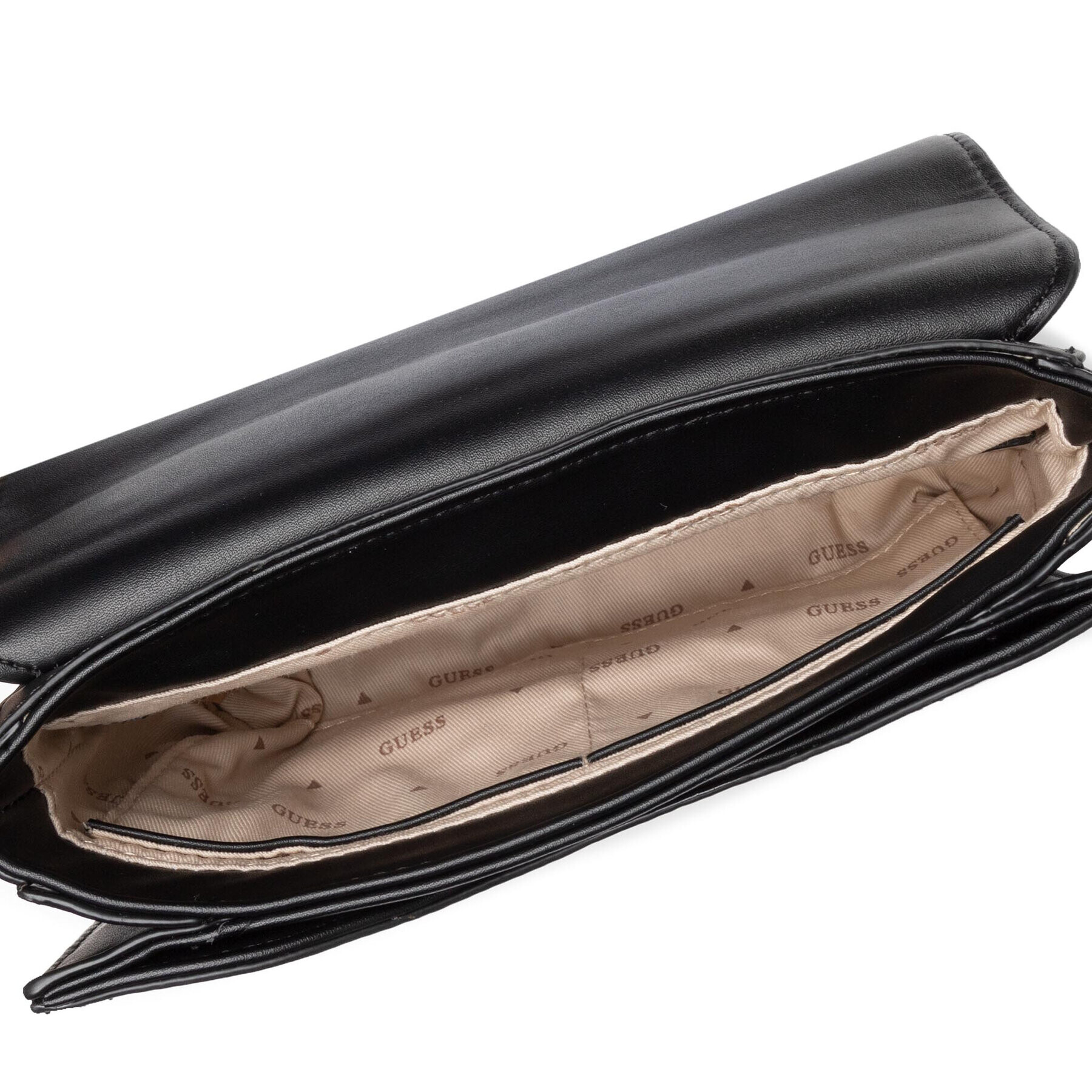 Guess Дамска чанта Square G Lux (VB) HWVB86 67210 Черен - Pepit.bg
