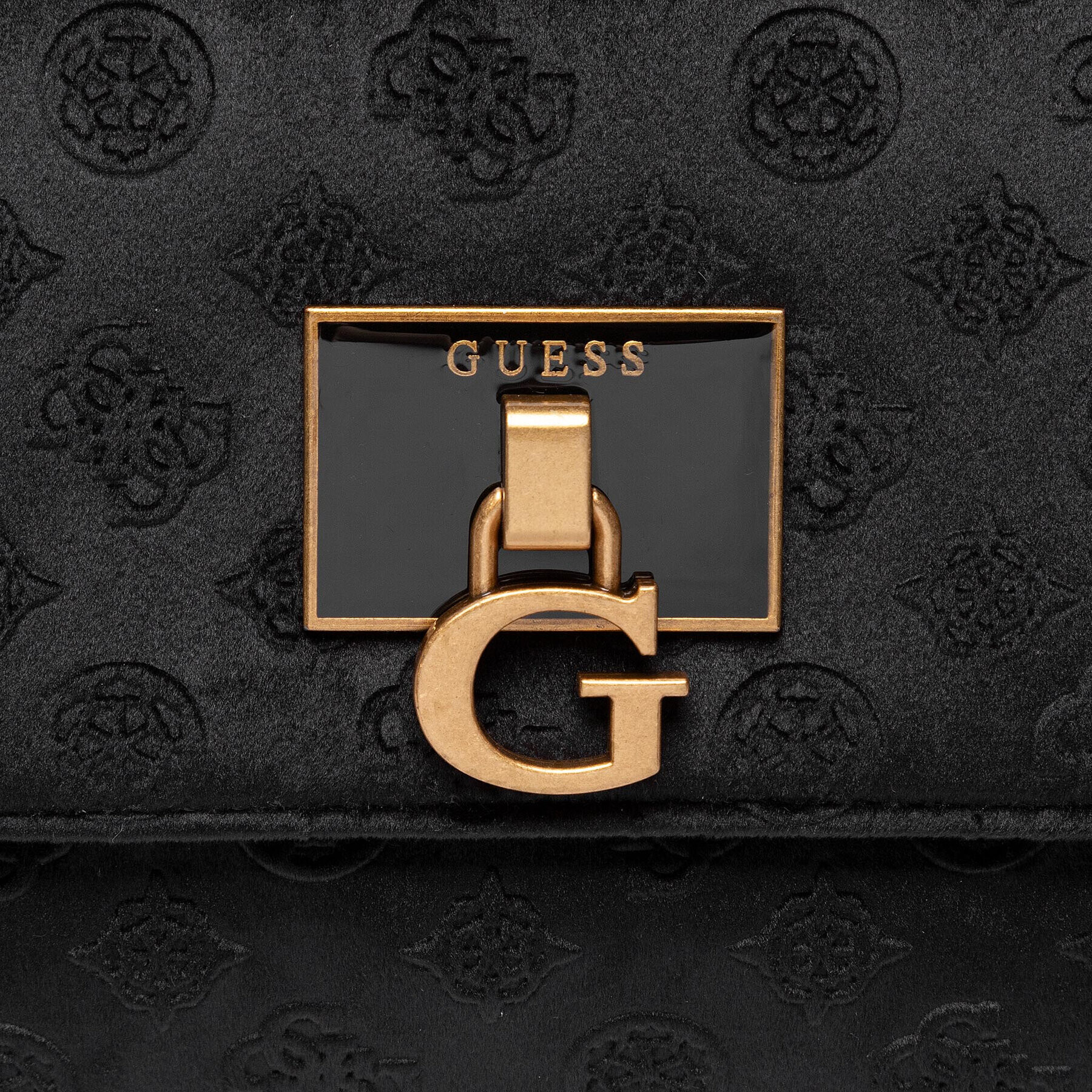 Guess Дамска чанта Stephi (EB) HWEB78 75200 Черен - Pepit.bg