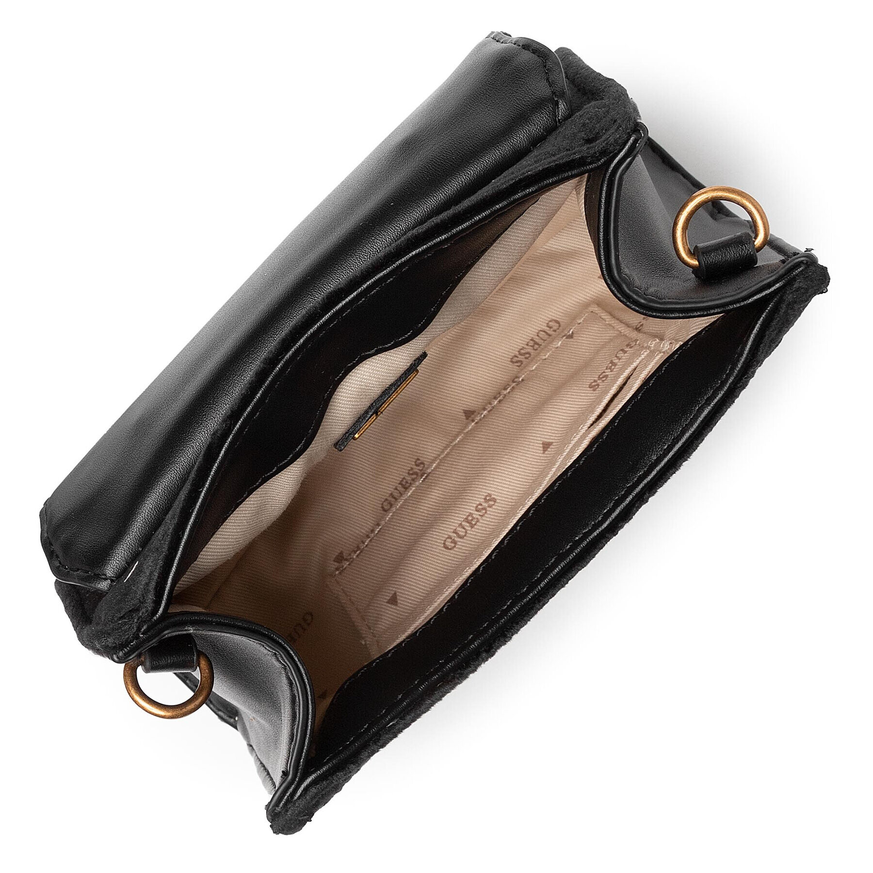 Guess Дамска чанта Stephi (EB) Mini Bags HWEB78 75770 Черен - Pepit.bg