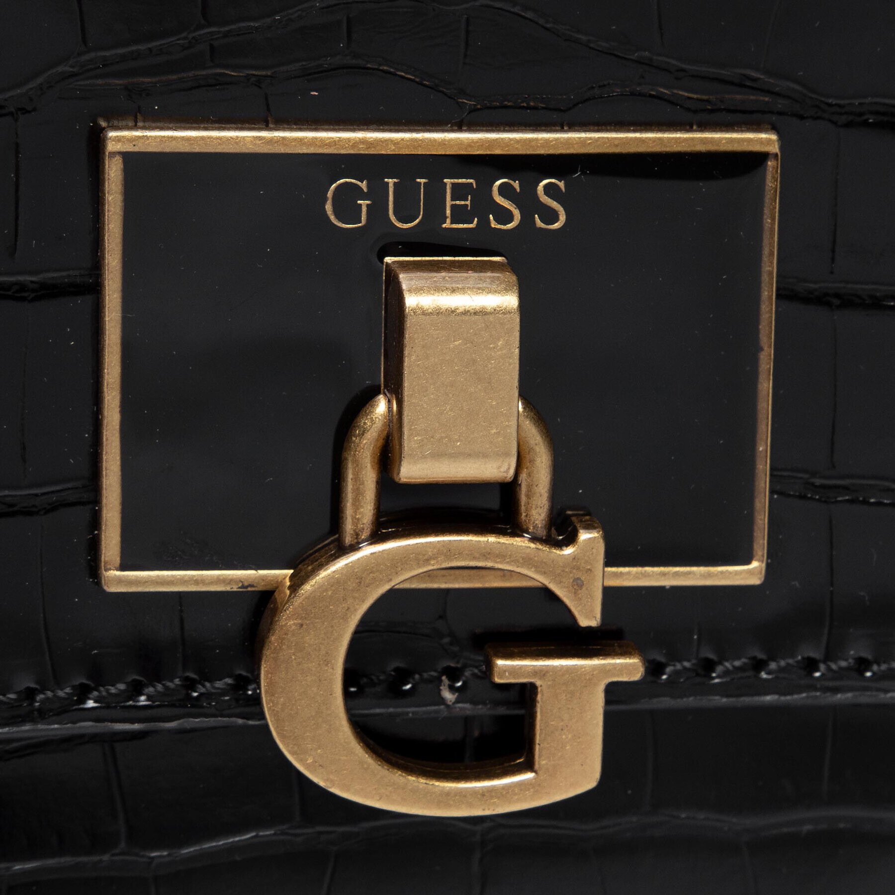 Guess Дамска чанта Stephi HWCB78 75200 Черен - Pepit.bg