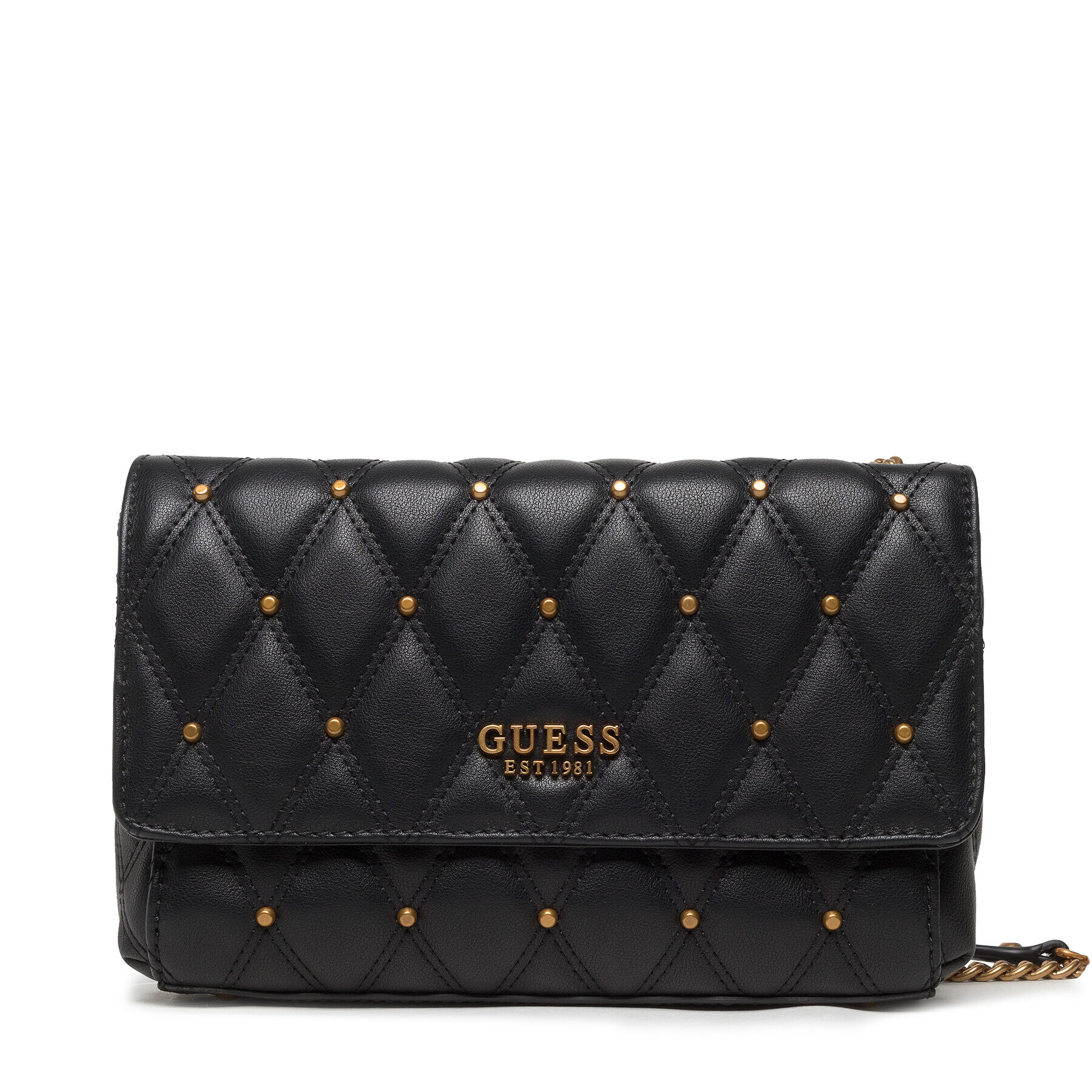 Guess Дамска чанта Triana (QS) HWQS85 53210 Черен - Pepit.bg