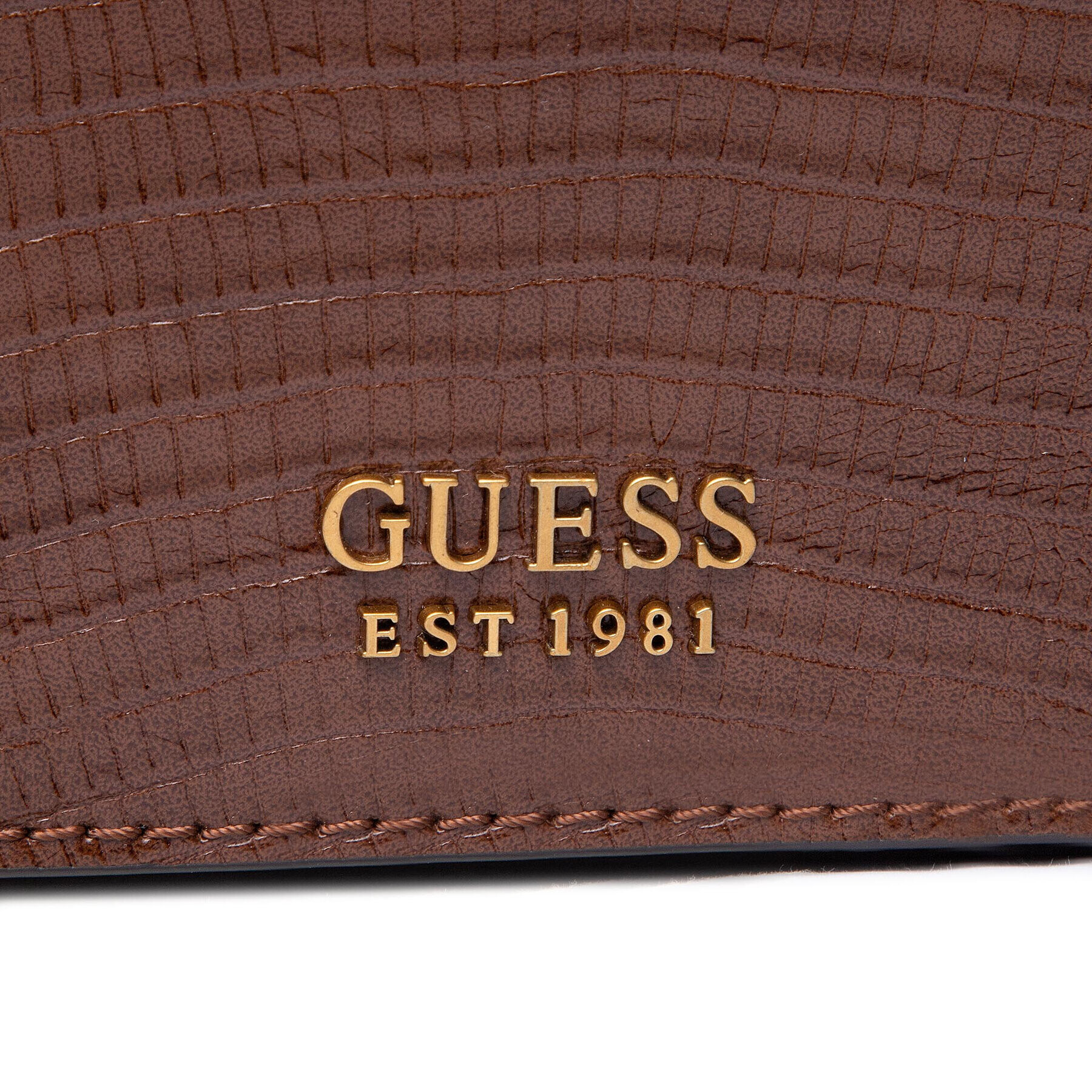 Guess Дамска чанта Tullia Mini HWKB83 82780 Кафяв - Pepit.bg