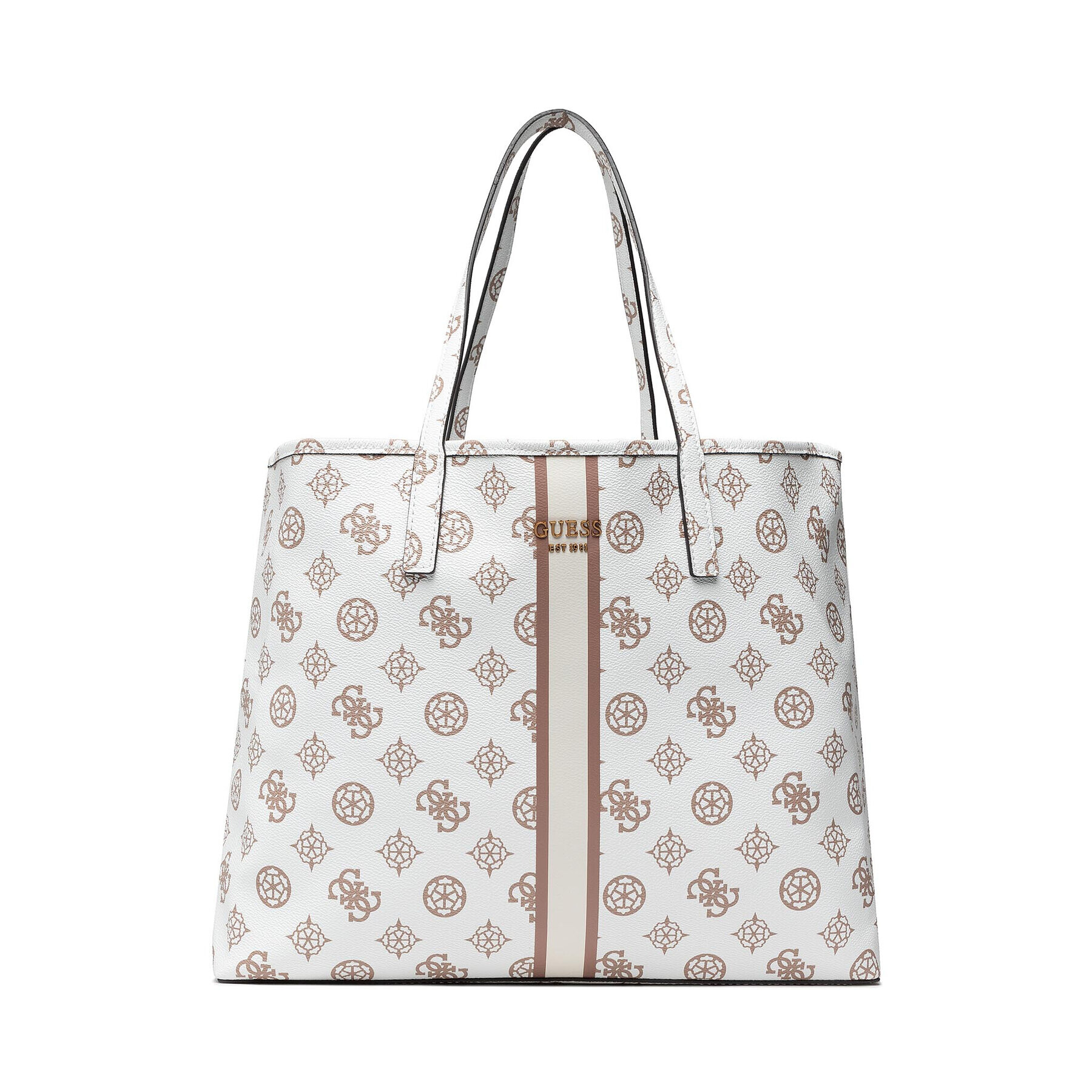Guess Дамска чанта Vikky (Bp) HWBP69 95240 Бял - Pepit.bg