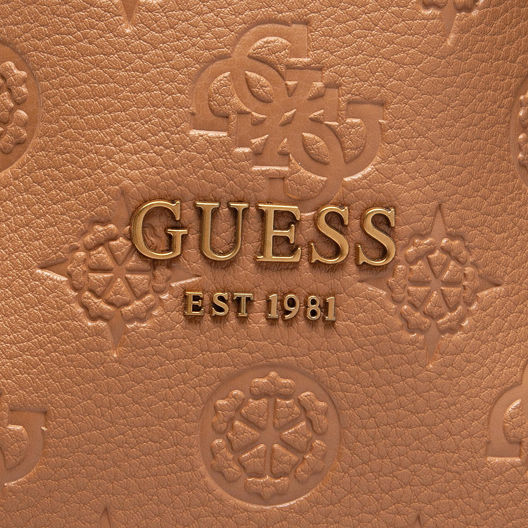 Guess Дамска чанта Vikky (HB) HWHB69 95240 Кафяв - Pepit.bg