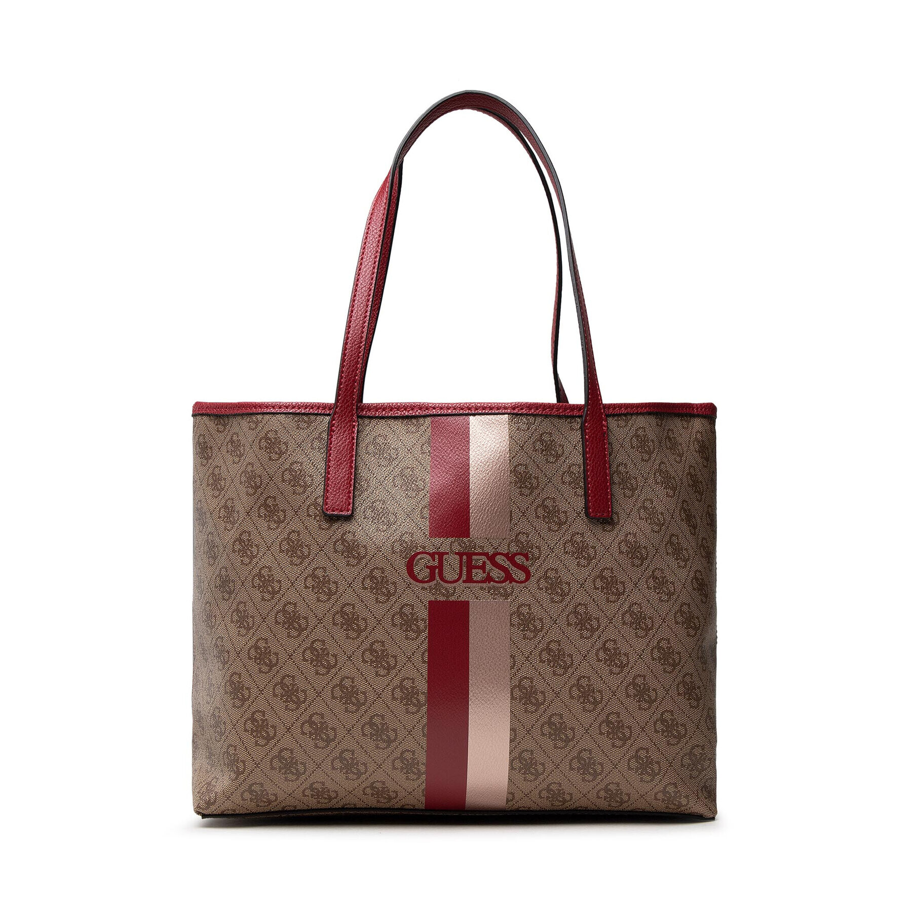 Guess Дамска чанта Vikky HWBS69 95230 Кафяв - Pepit.bg