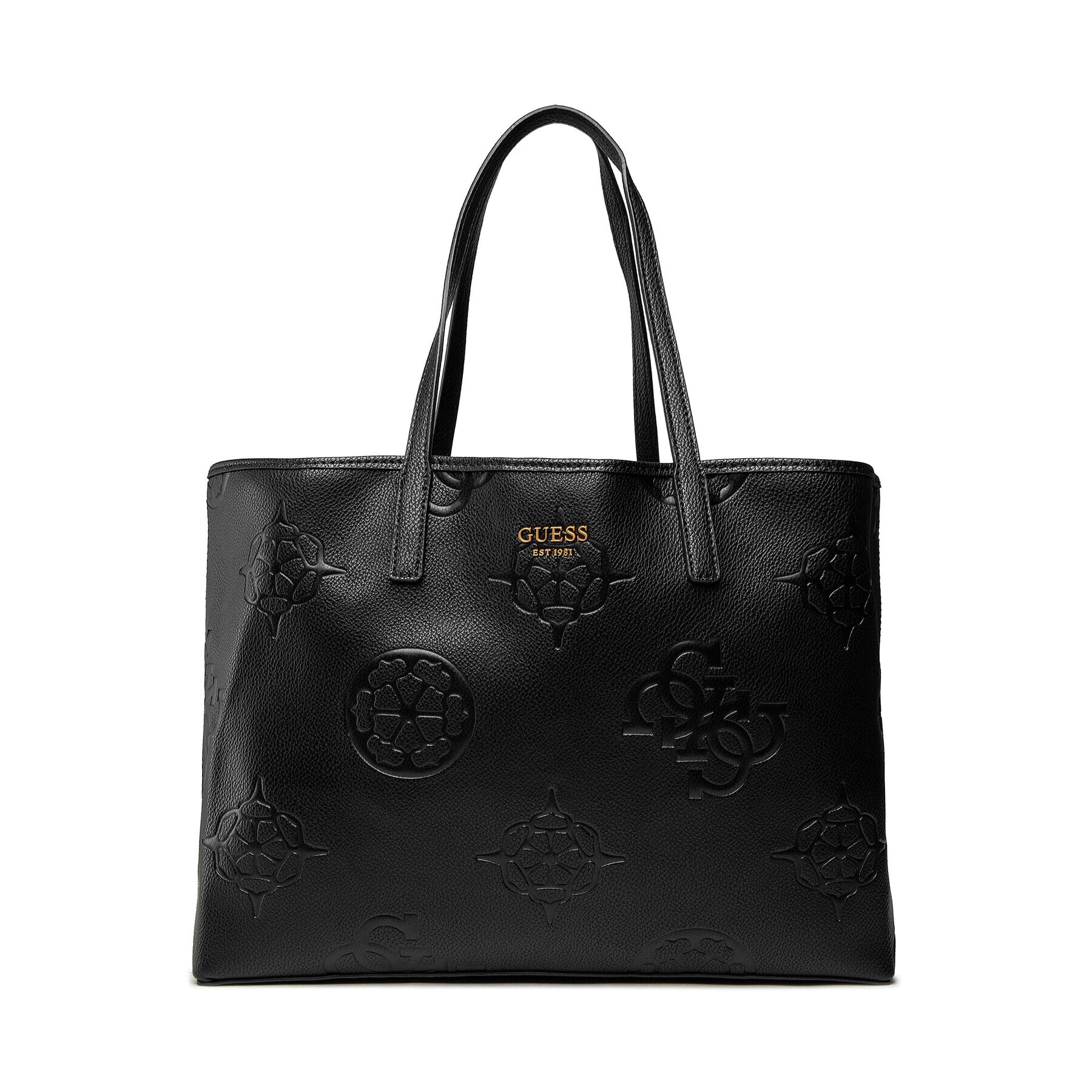 Guess Дамска чанта Vikky HWDB69 95240 Черен - Pepit.bg