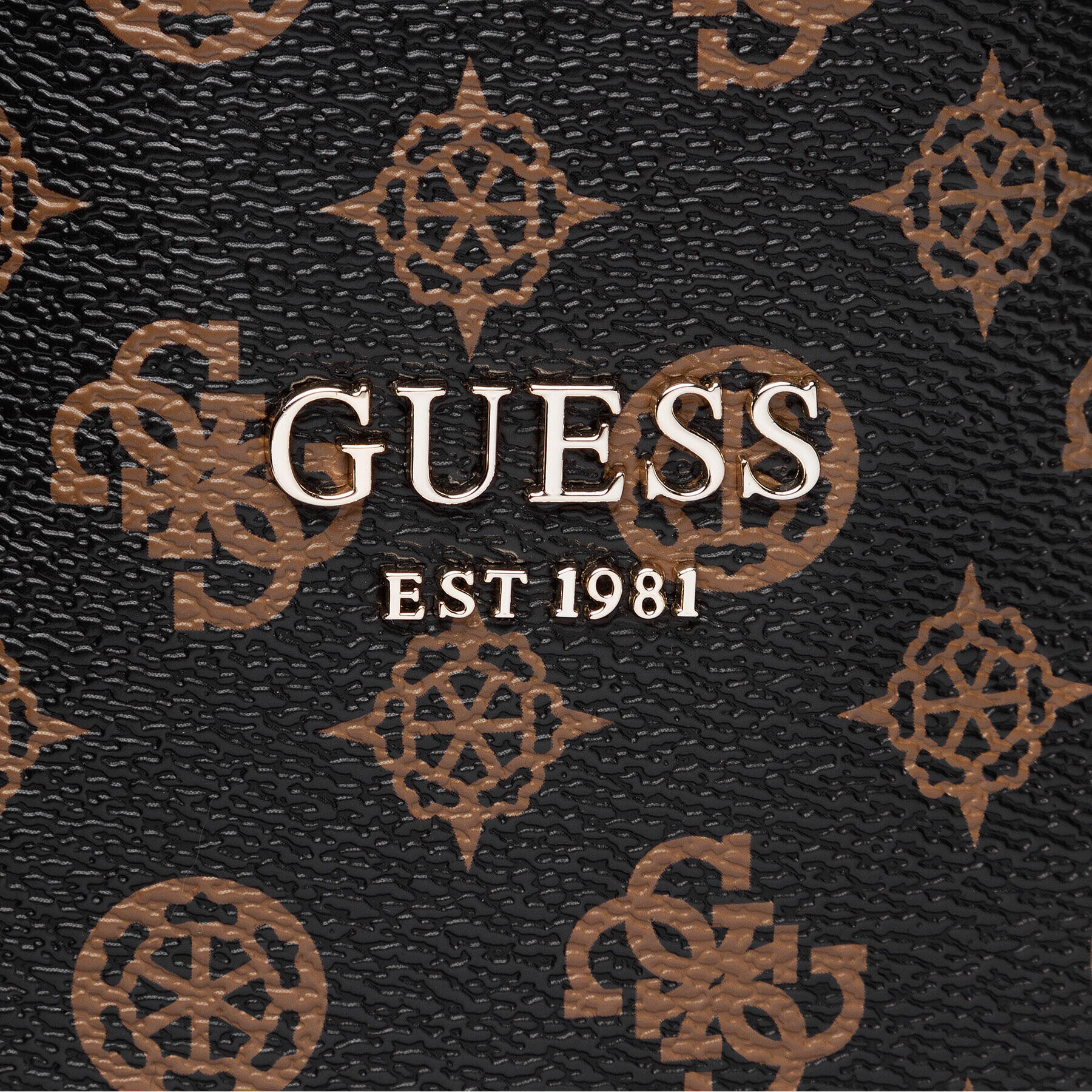 Guess Дамска чанта Vikky (PQ) HWPQ69 95240 Кафяв - Pepit.bg