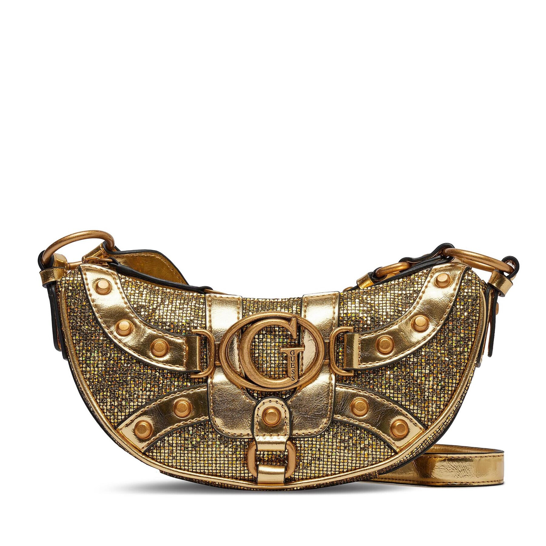 Guess Дамска чанта Vintage Victoria (EB) Evenings-Bags HWEB91 97720 Златист - Pepit.bg