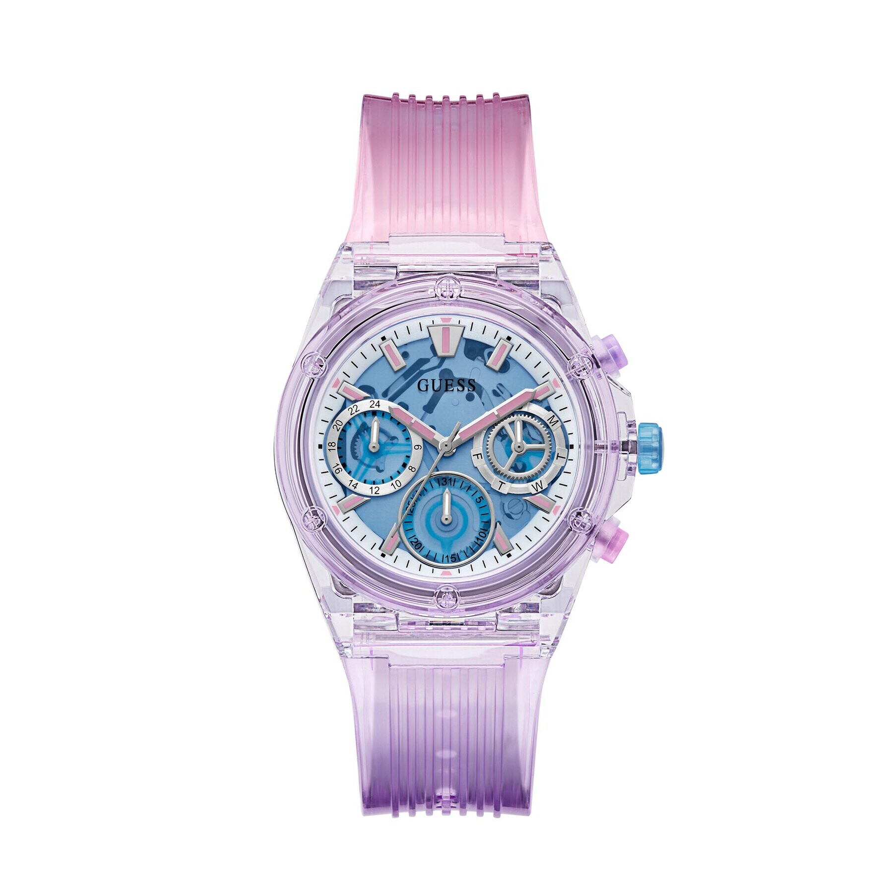 Guess Дамски часовник Athena GW0438L6 Цветен - Pepit.bg