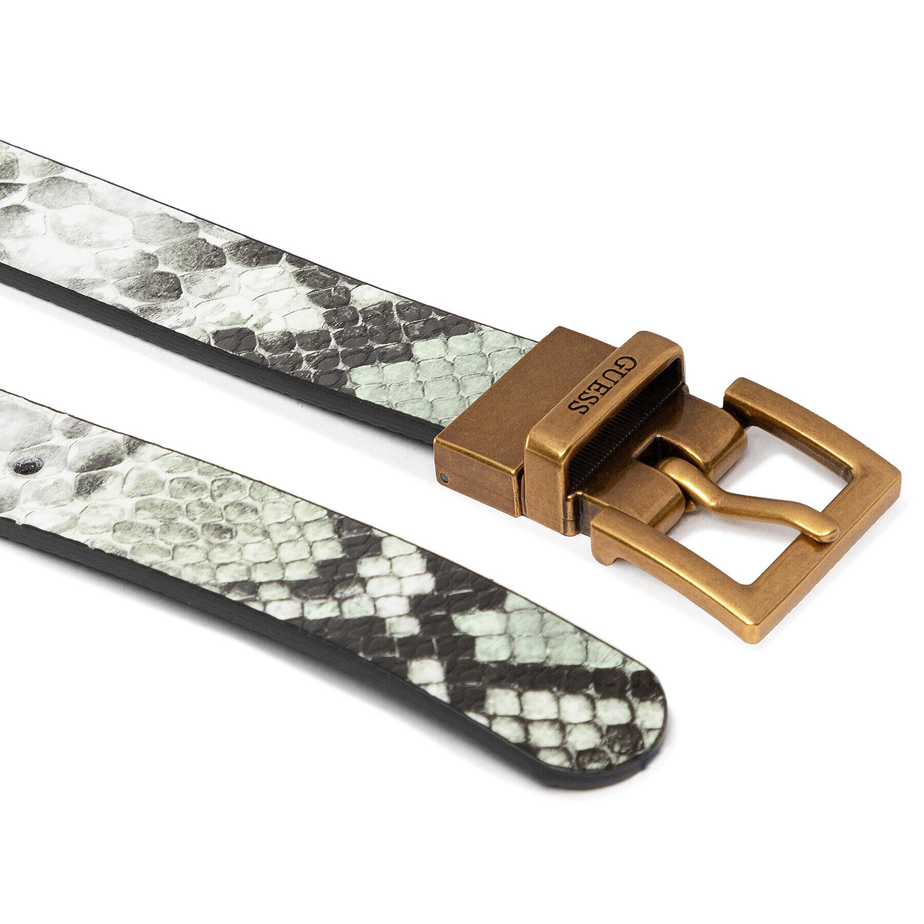 Guess Дамски колан Abey Belts BW7675 VIN25 Черен - Pepit.bg