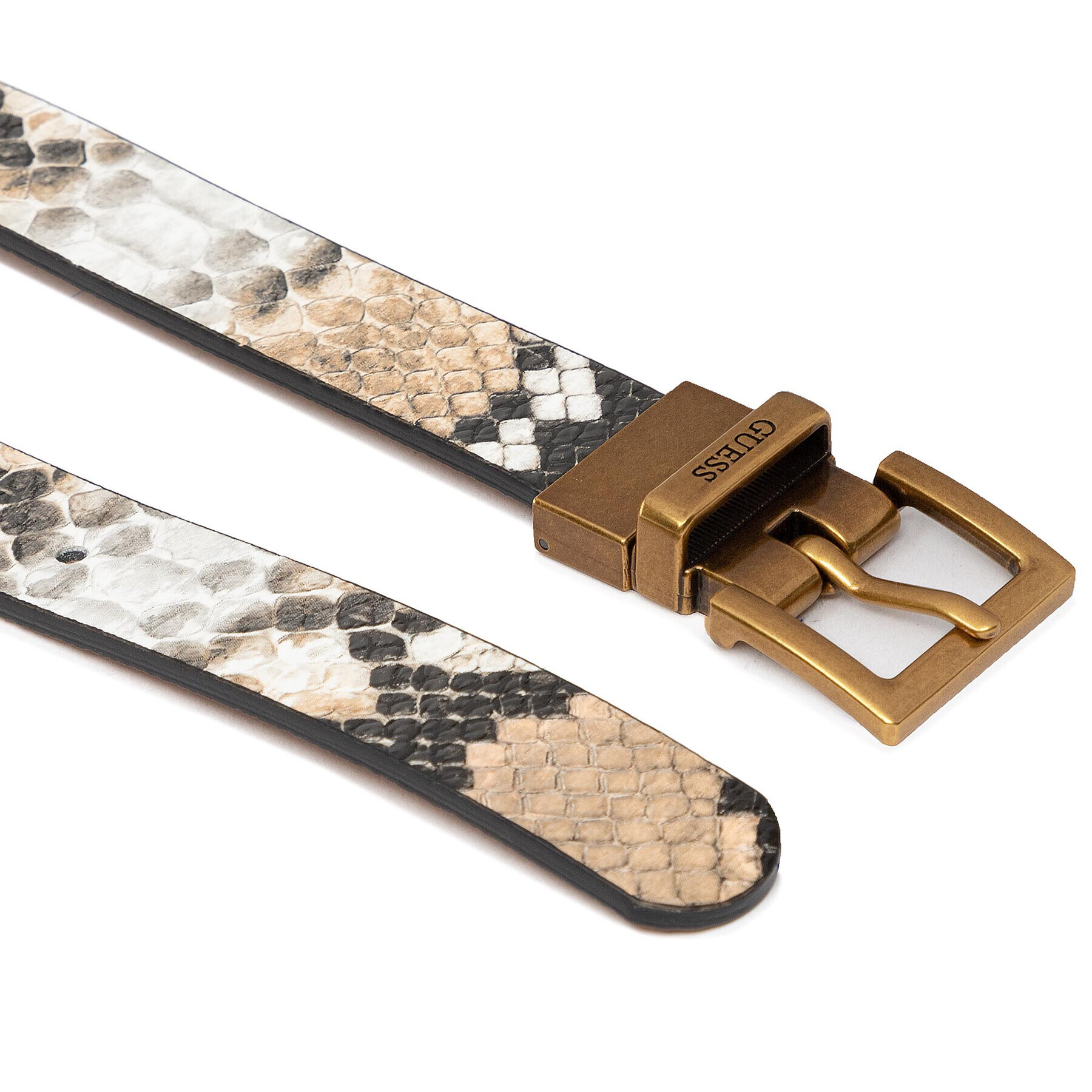 Guess Дамски колан Abey Belts BW7675 VIN25 Кафяв - Pepit.bg