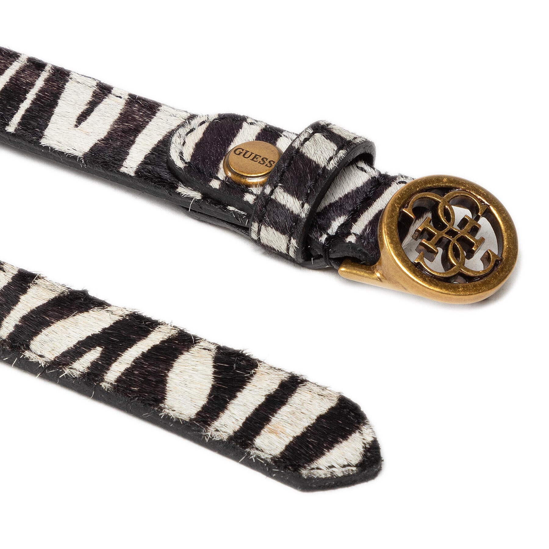 Guess Дамски колан Abey Belts BW7713 LEA20 Черен - Pepit.bg