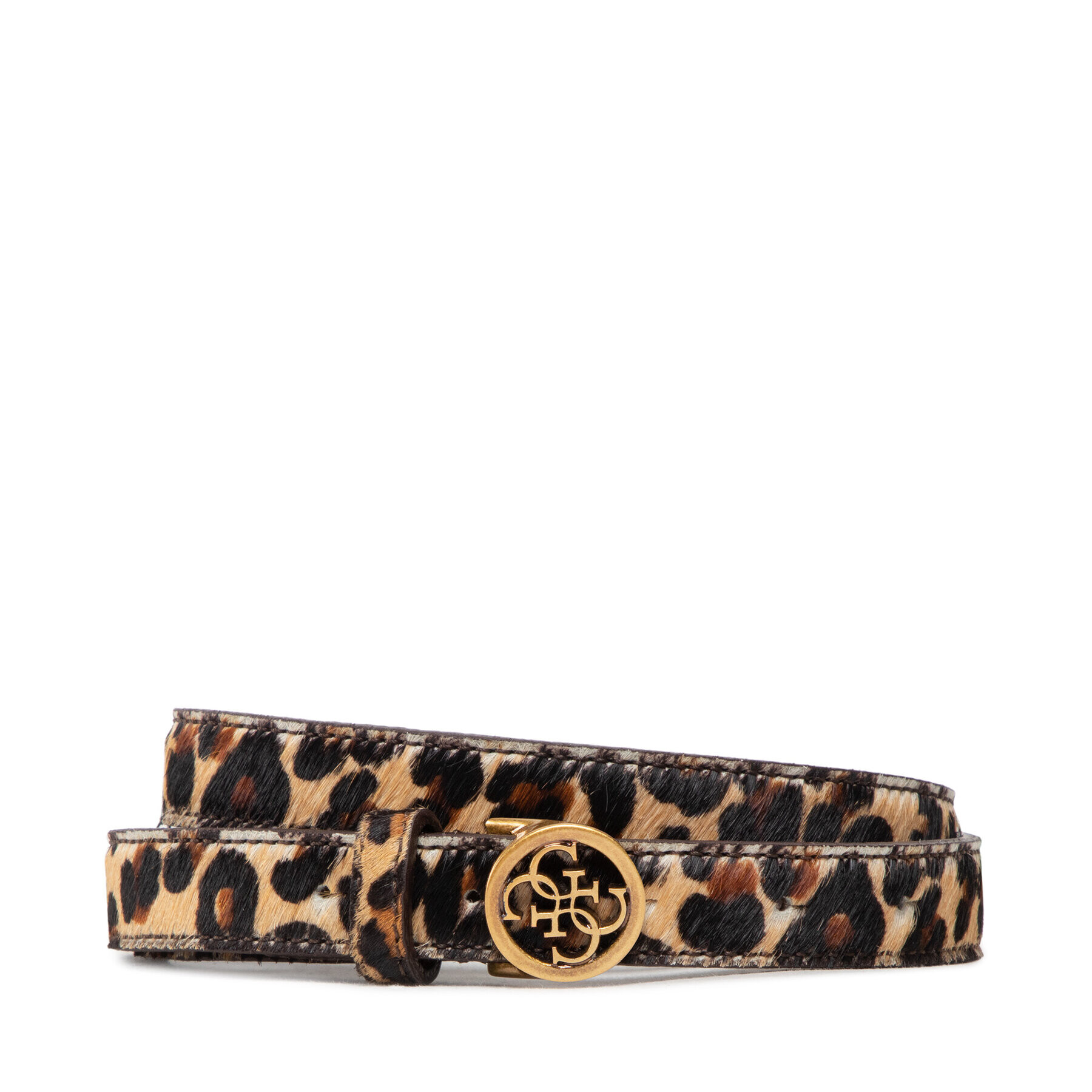 Guess Дамски колан Abey Belts BW7713 LEA20 Кафяв - Pepit.bg