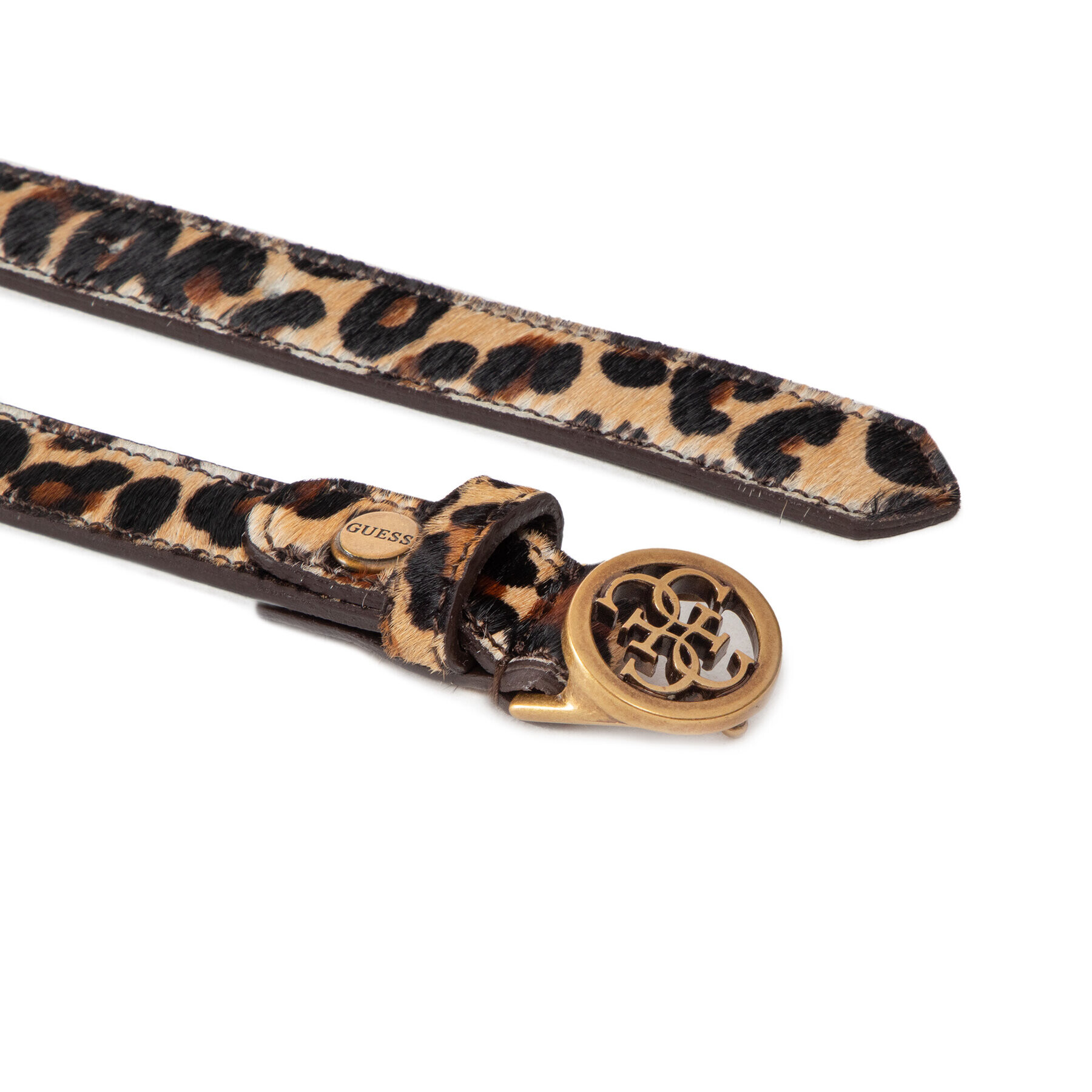Guess Дамски колан Abey Belts BW7713 LEA20 Кафяв - Pepit.bg