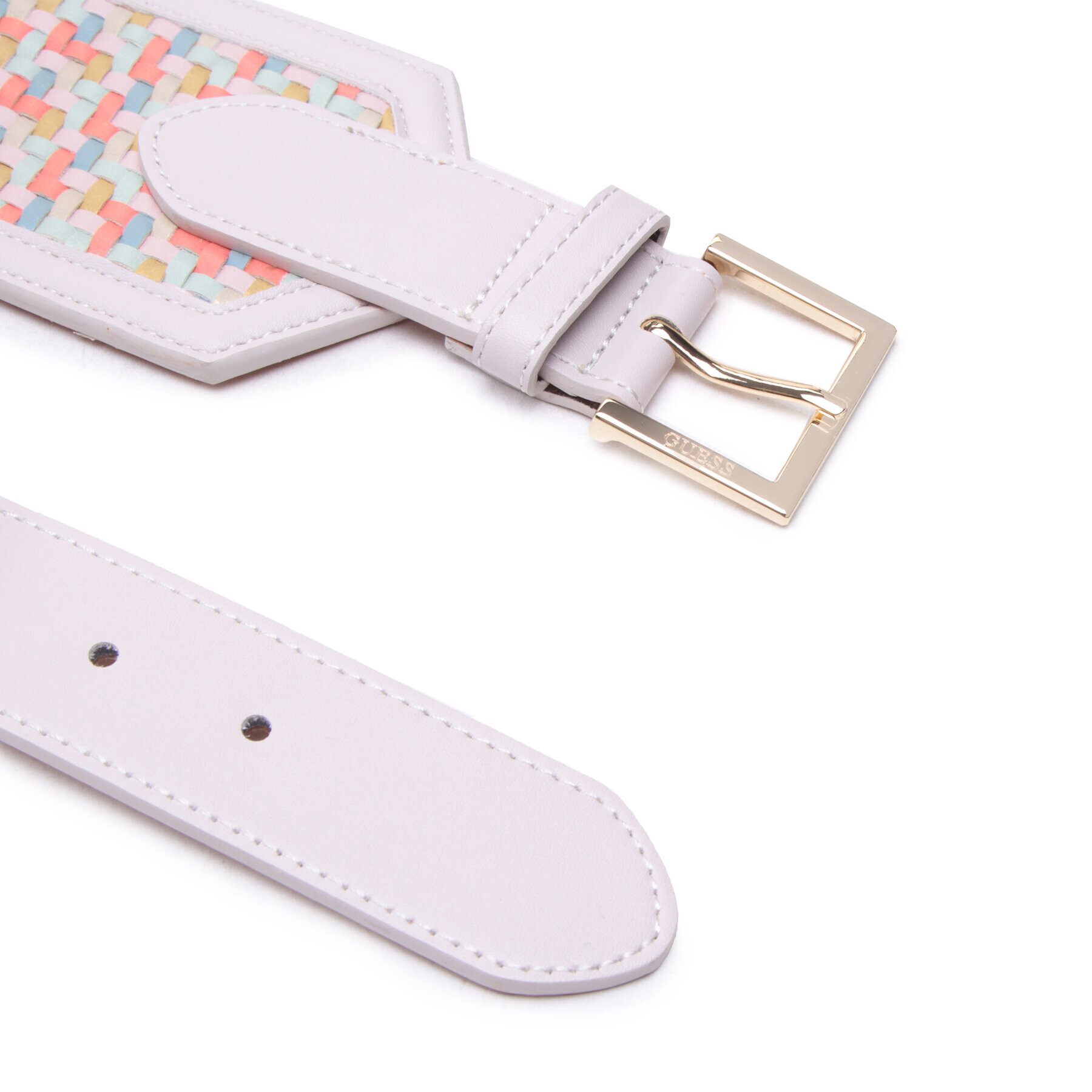 Guess Колан в талията Abey Belts BW7793 VIN80 Бежов - Pepit.bg