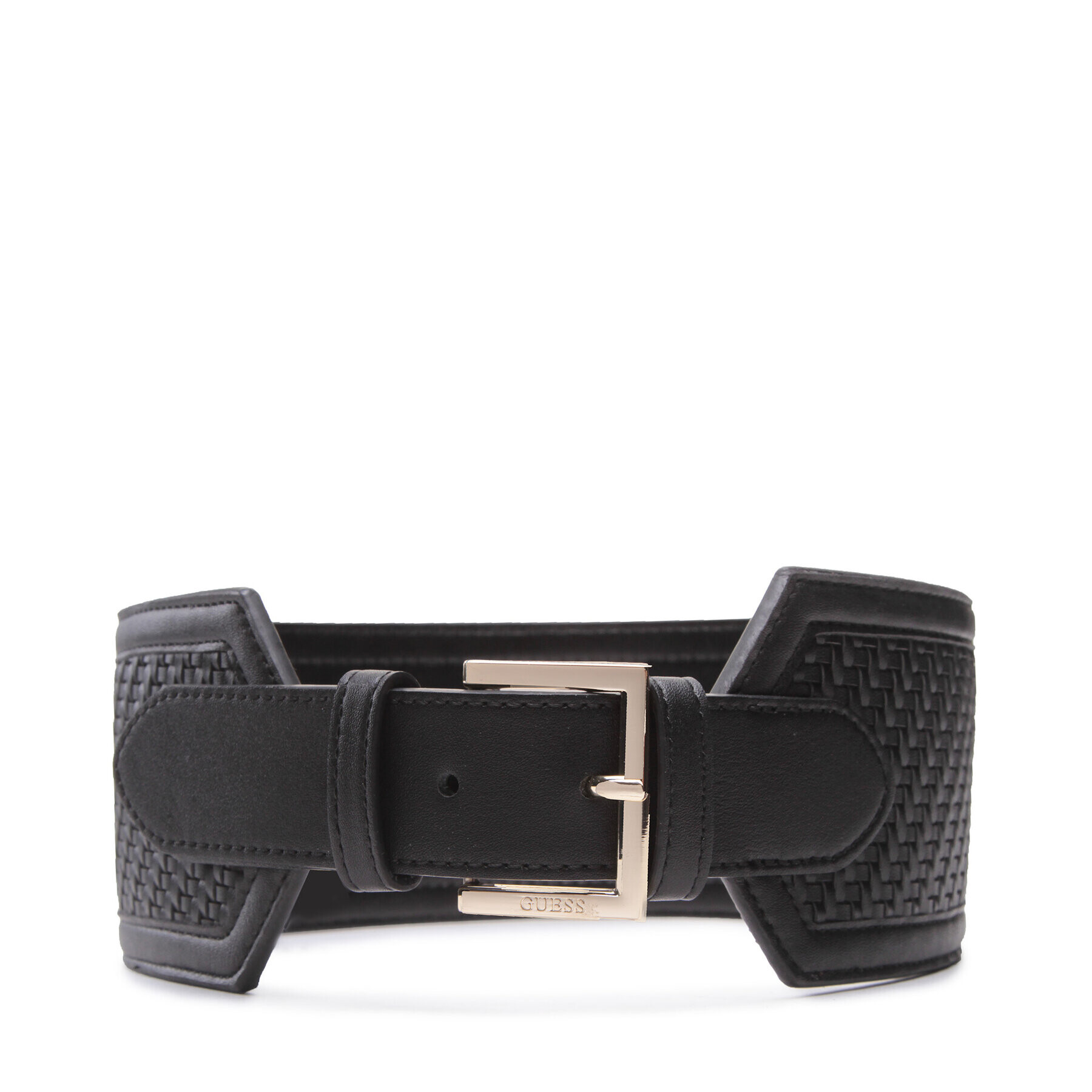 Guess Колан в талията Abey Belts BW7793 VIN80 Черен - Pepit.bg