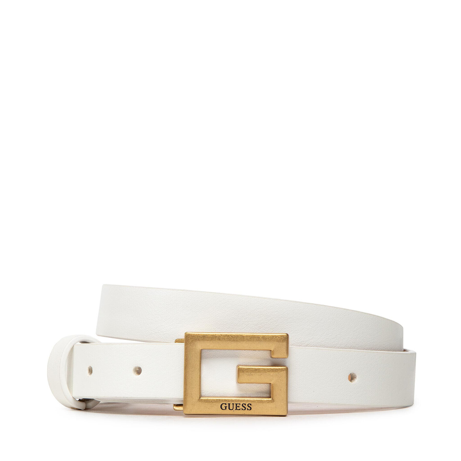 Guess Дамски колан Adjustable Pant Belt BW7651 P2220 Бял - Pepit.bg
