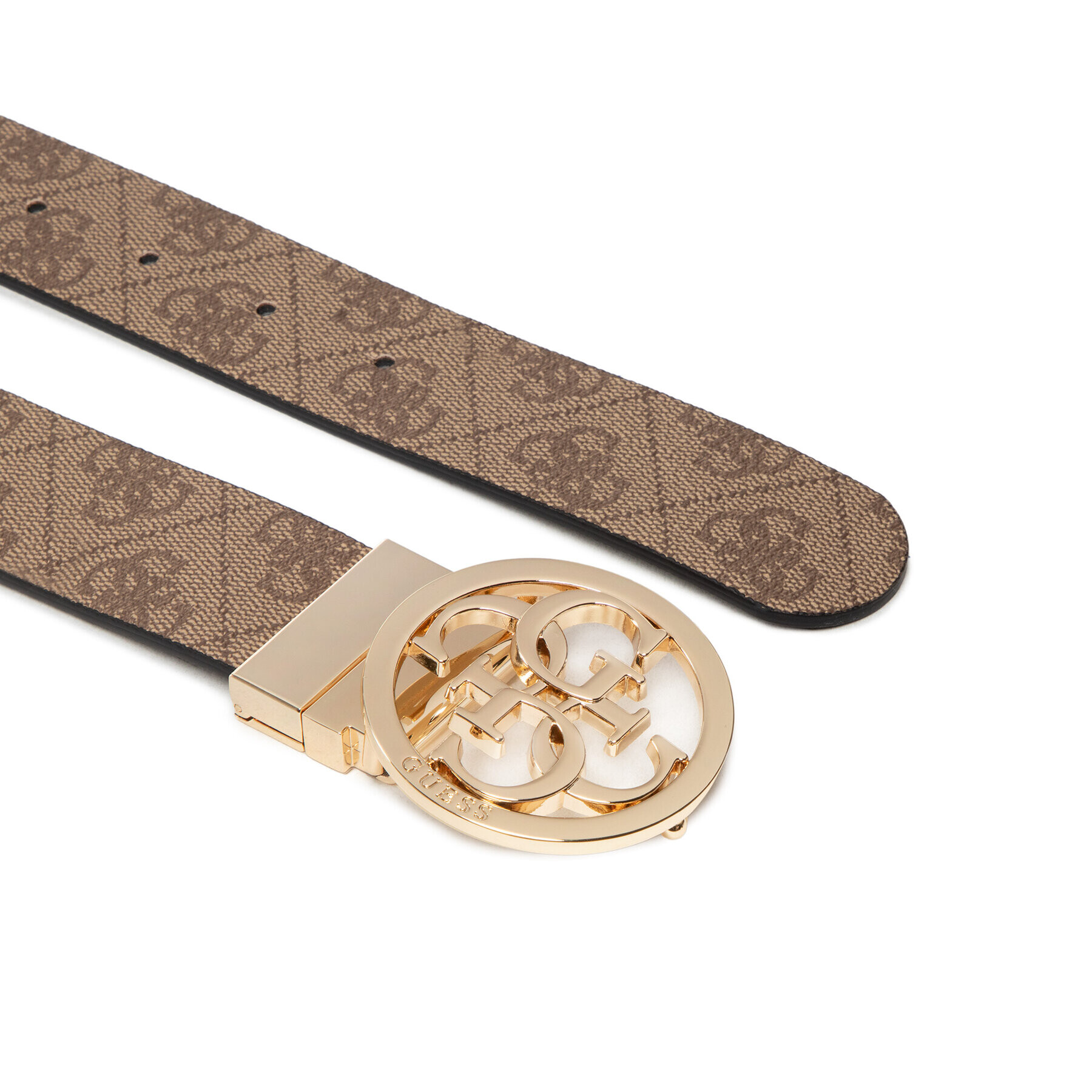 Guess Дамски колан Alexie Belts BW7720 VIN35 Черен - Pepit.bg