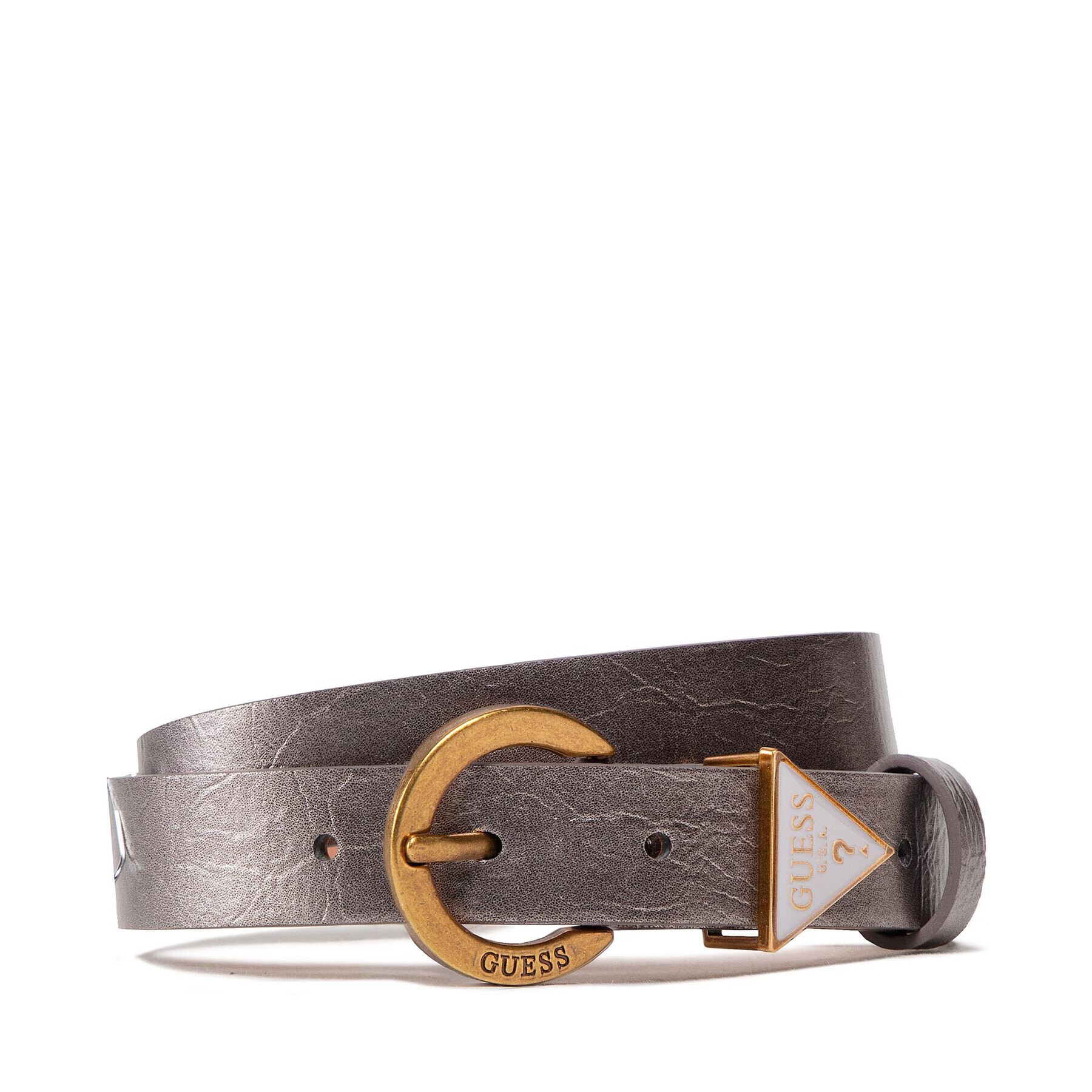 Guess Дамски колан Amantea Belts BW7725 VIN25 Сребрист - Pepit.bg