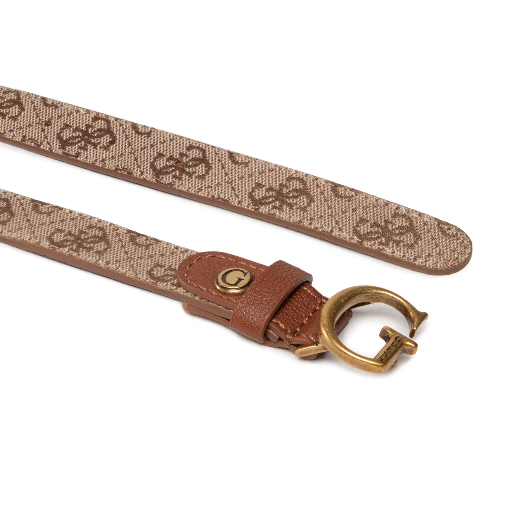 Guess Дамски колан Aviana Belts BW7714 VIN20 Кафяв - Pepit.bg