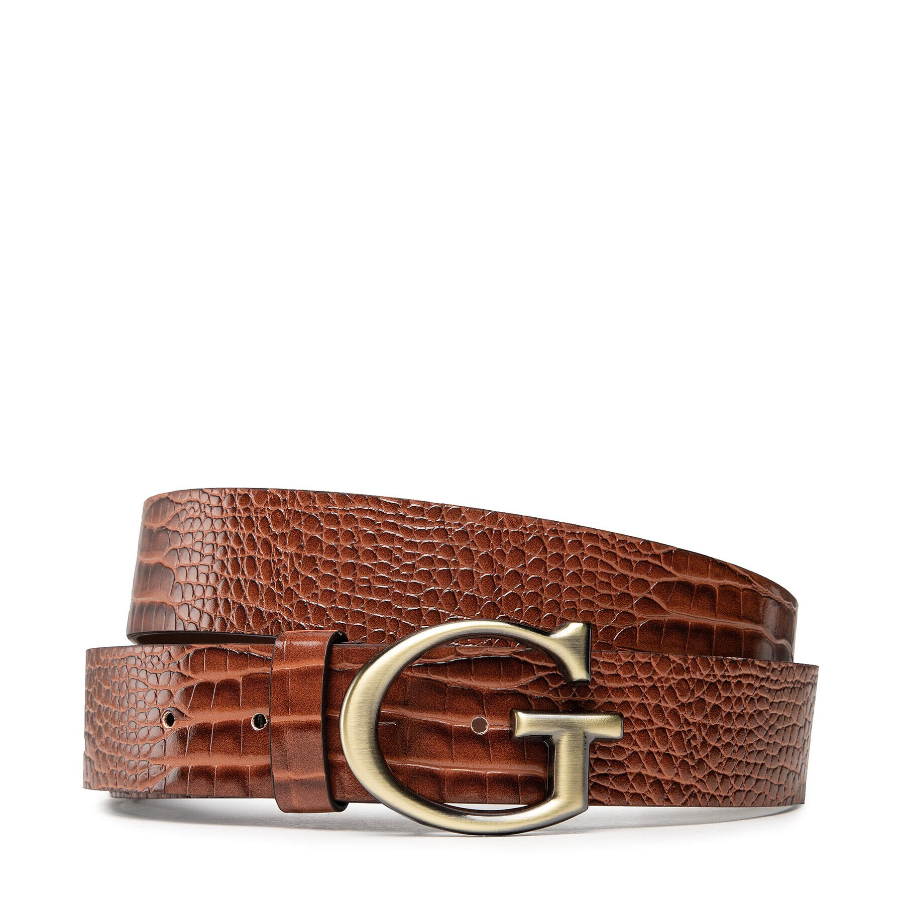Guess Дамски колан BW7535 VIN35 Кафяв - Pepit.bg
