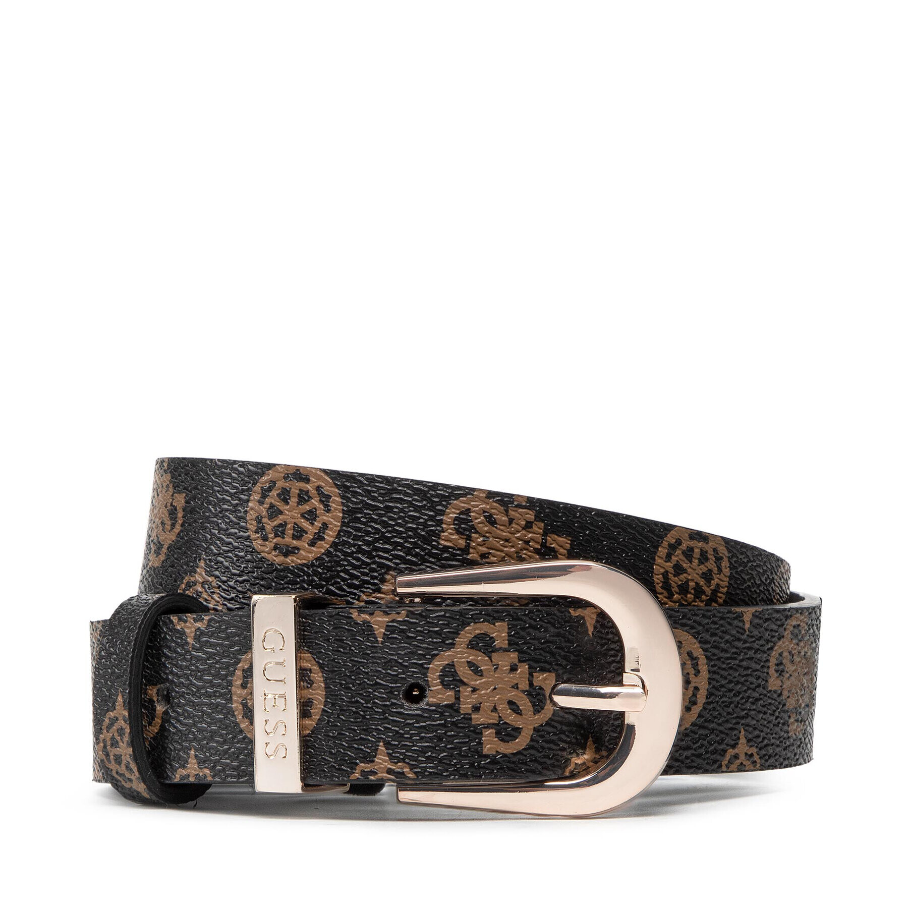 Guess Дамски колан Briana Adjustable Pant Belt BW7635 P2230 Кафяв - Pepit.bg